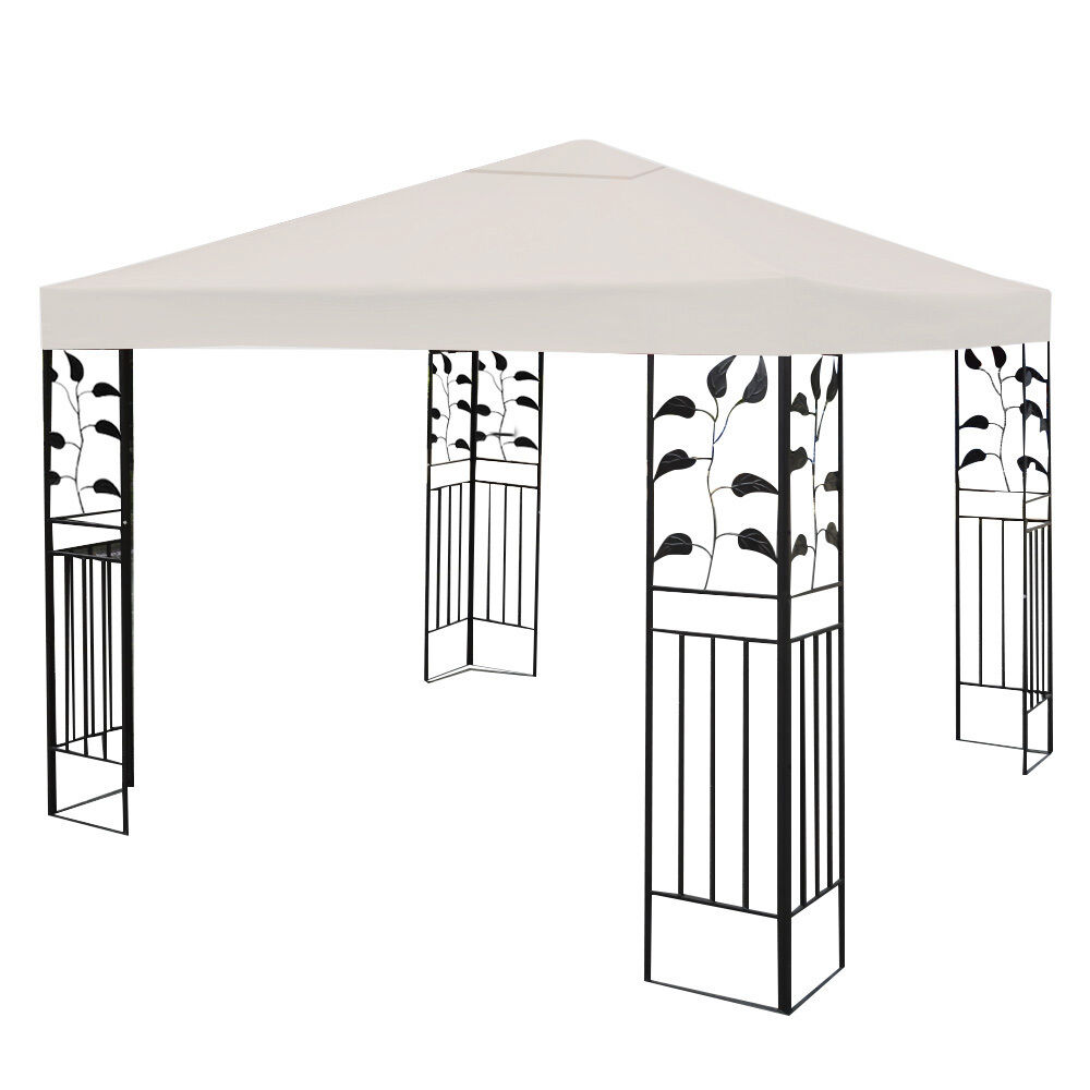 9.8' x 9.8' Gazebo Top Cover Patio Canopy Replacement 1Tier or 2Tier