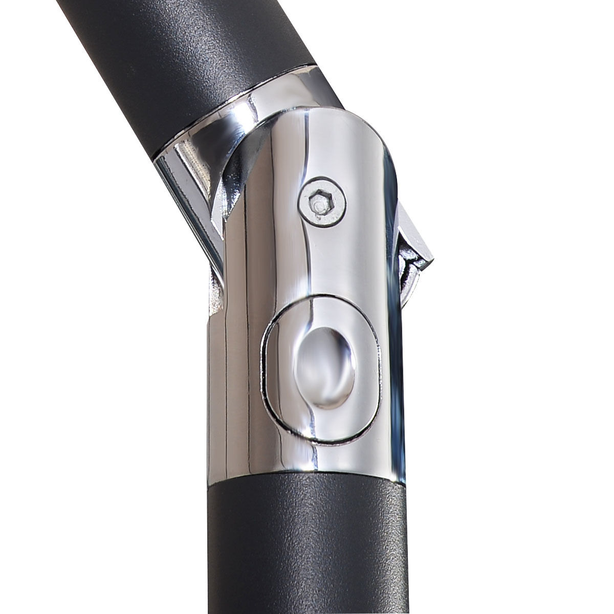 10FT Patio Solar Umbrella LED Patio Market Steel Tilt W/ Crank Outdoor - Picture 15 of 30