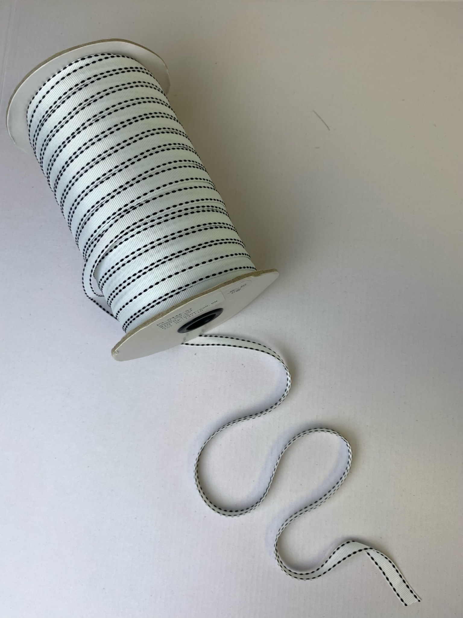 Polypropylen Ripsband 0,375 Zoll x 100 Yards verschiedene Farben mit Stichen - Bild 10 von 10