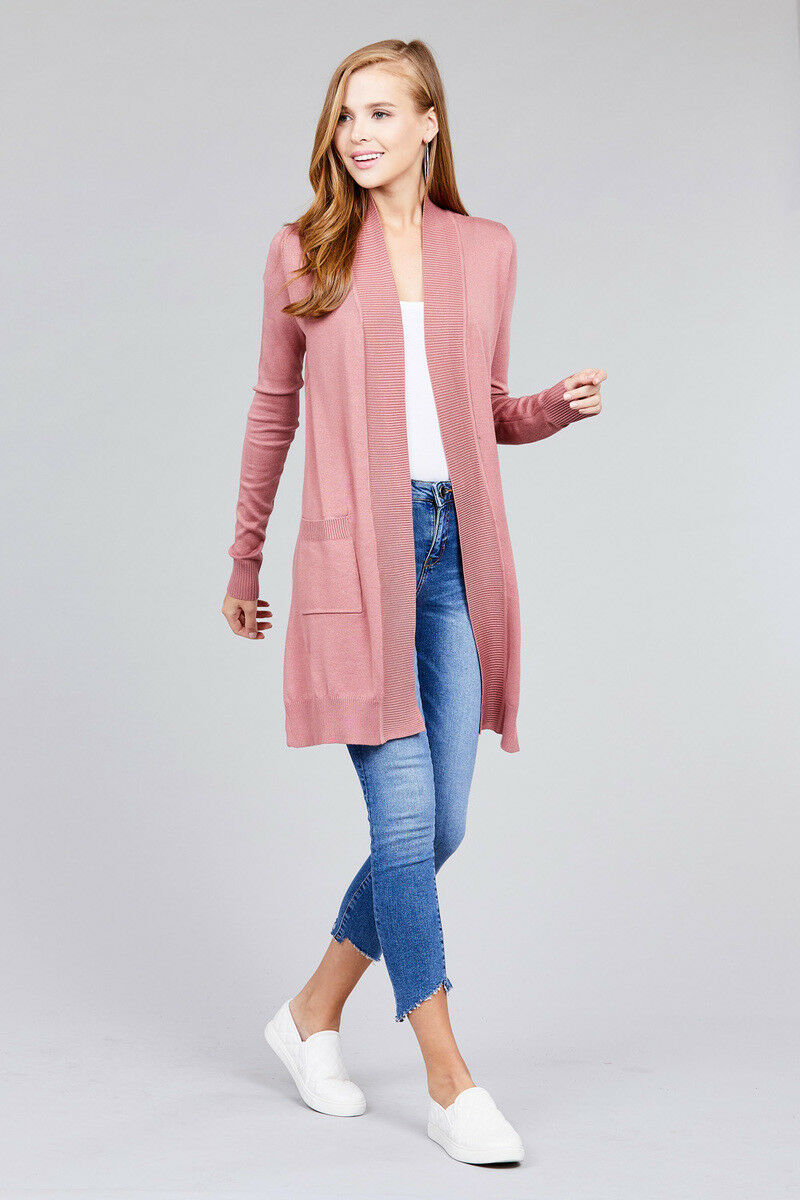 Nike purple cocoon long cardigan sweater size med | eBay