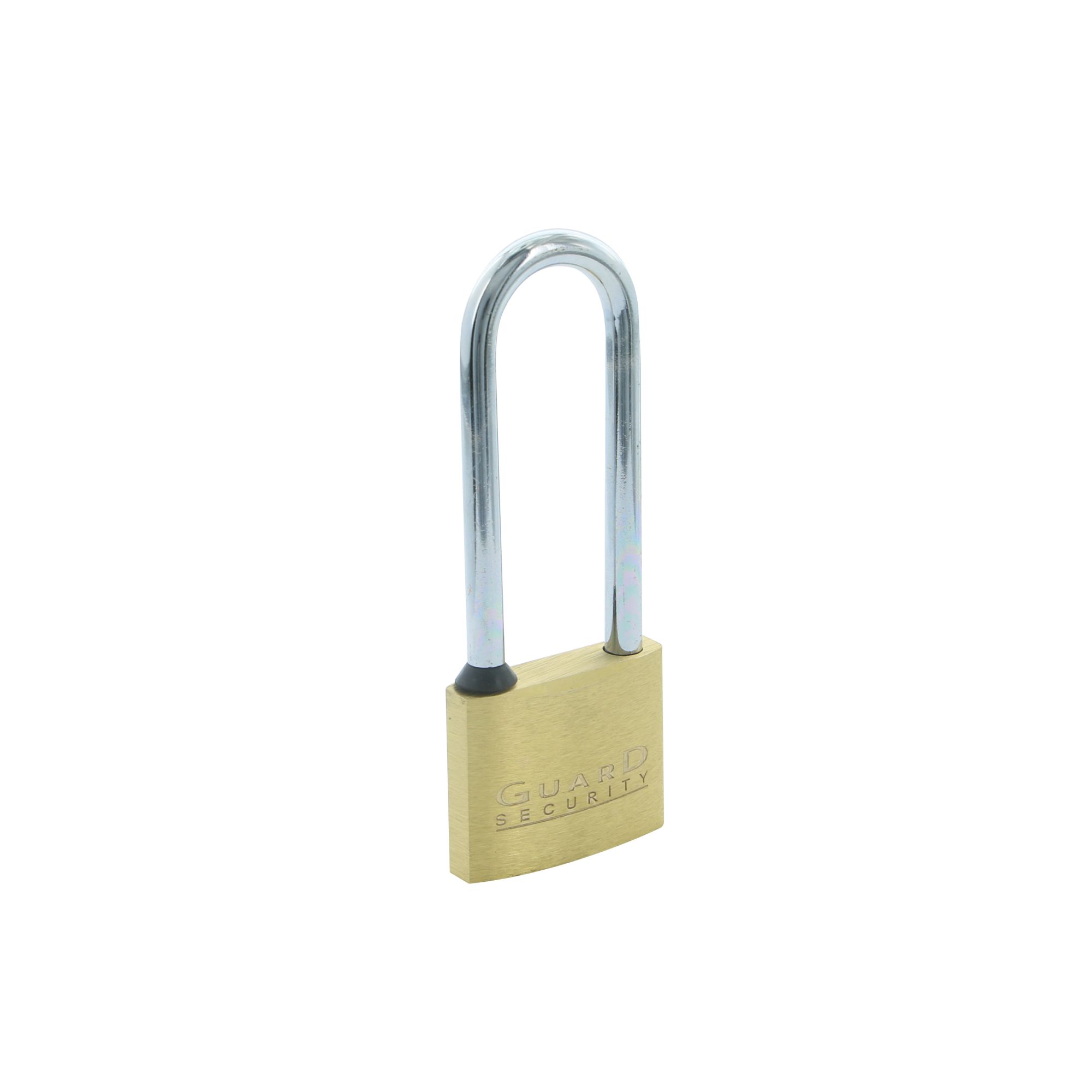 Guard Security 624LS Solid Brass 11/2Inch Long Shackle Padlock