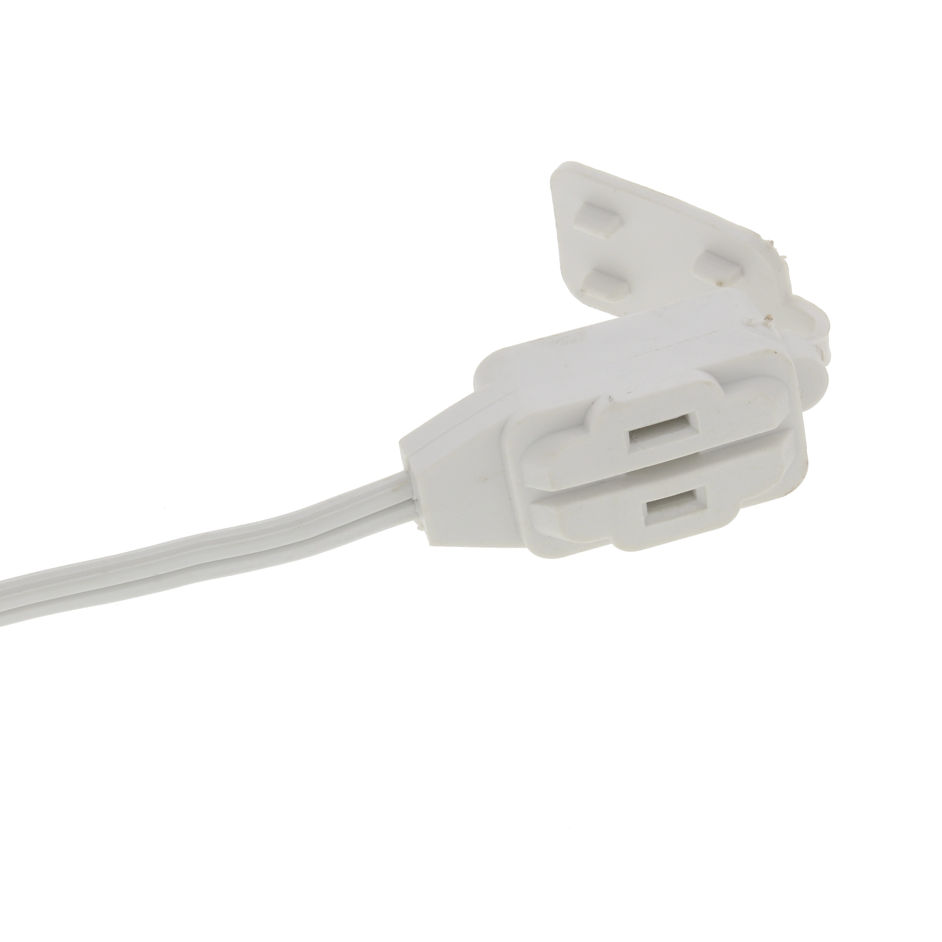 15 Ft. Indoor Household Extension Wire Cord, Trioutlets & Safety Cover