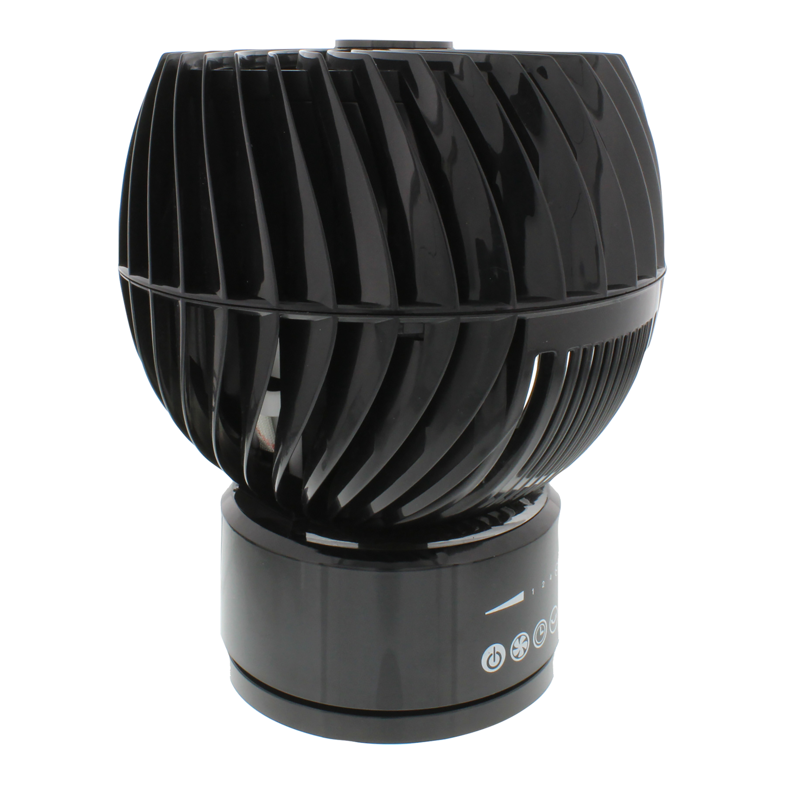 Comfort Zone CZ106RBK, 6Inch Digital Touch Oscillating Globe Fan, Remote, Black 75877128010 eBay