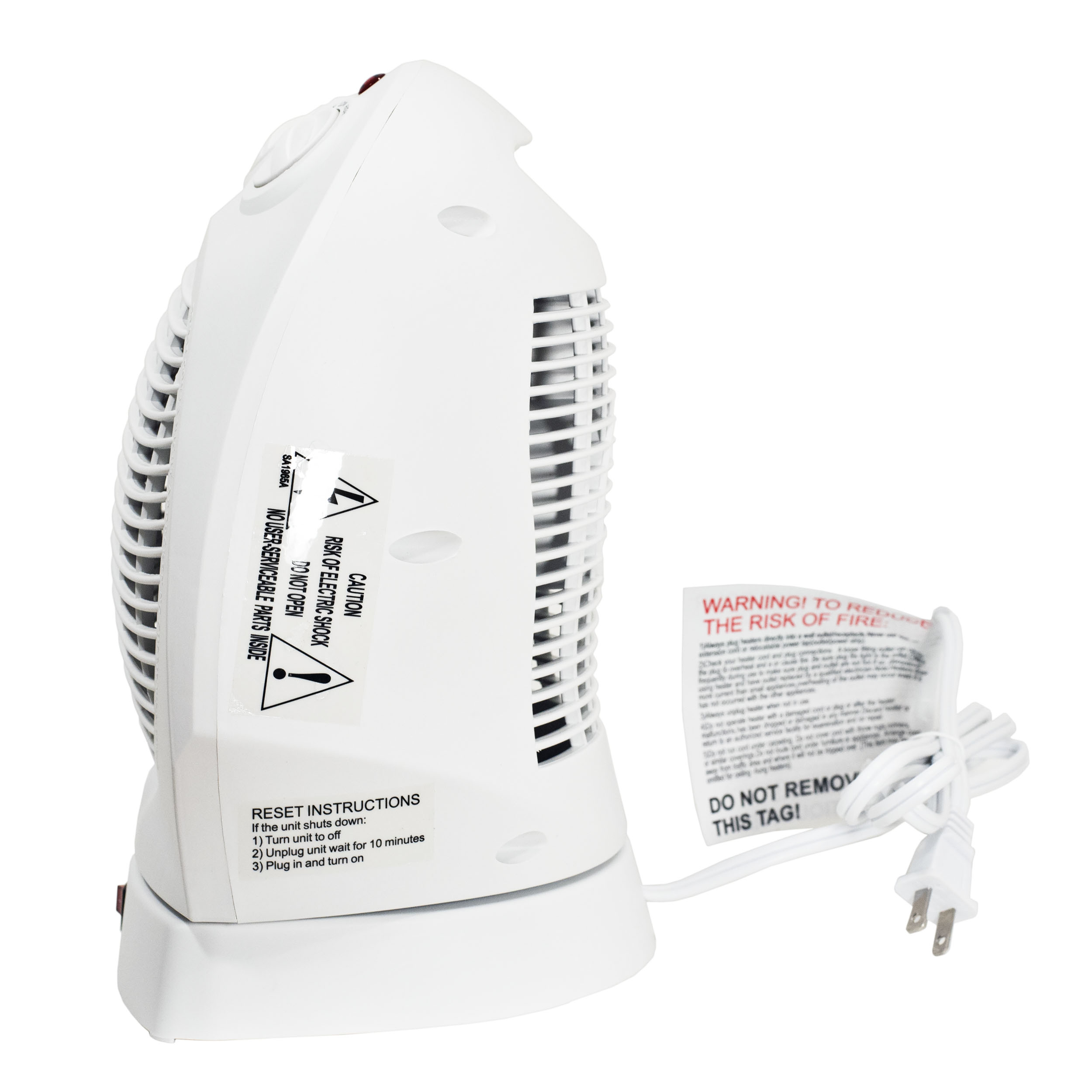 Comfort Zone CZ50 Oscillating Electric Portable Heater with Thermostat