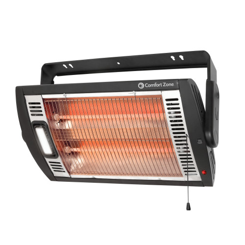 Comfort Zone CZQTV5M Ceiling Mounted Radiant Quartz Heater ...