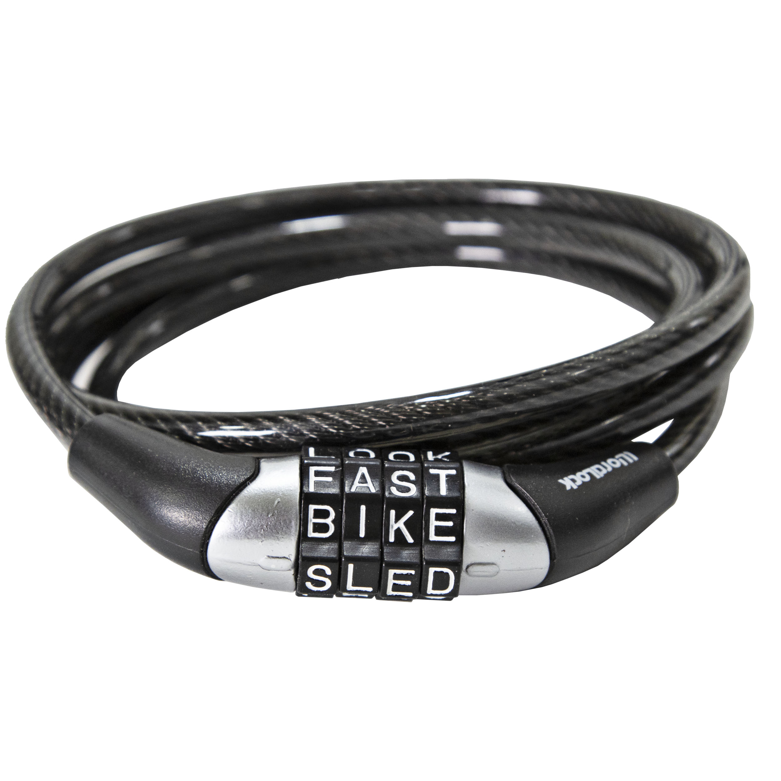 Wordlock NonResettable Combination Cable Lock, 4Feet 813113010053 eBay