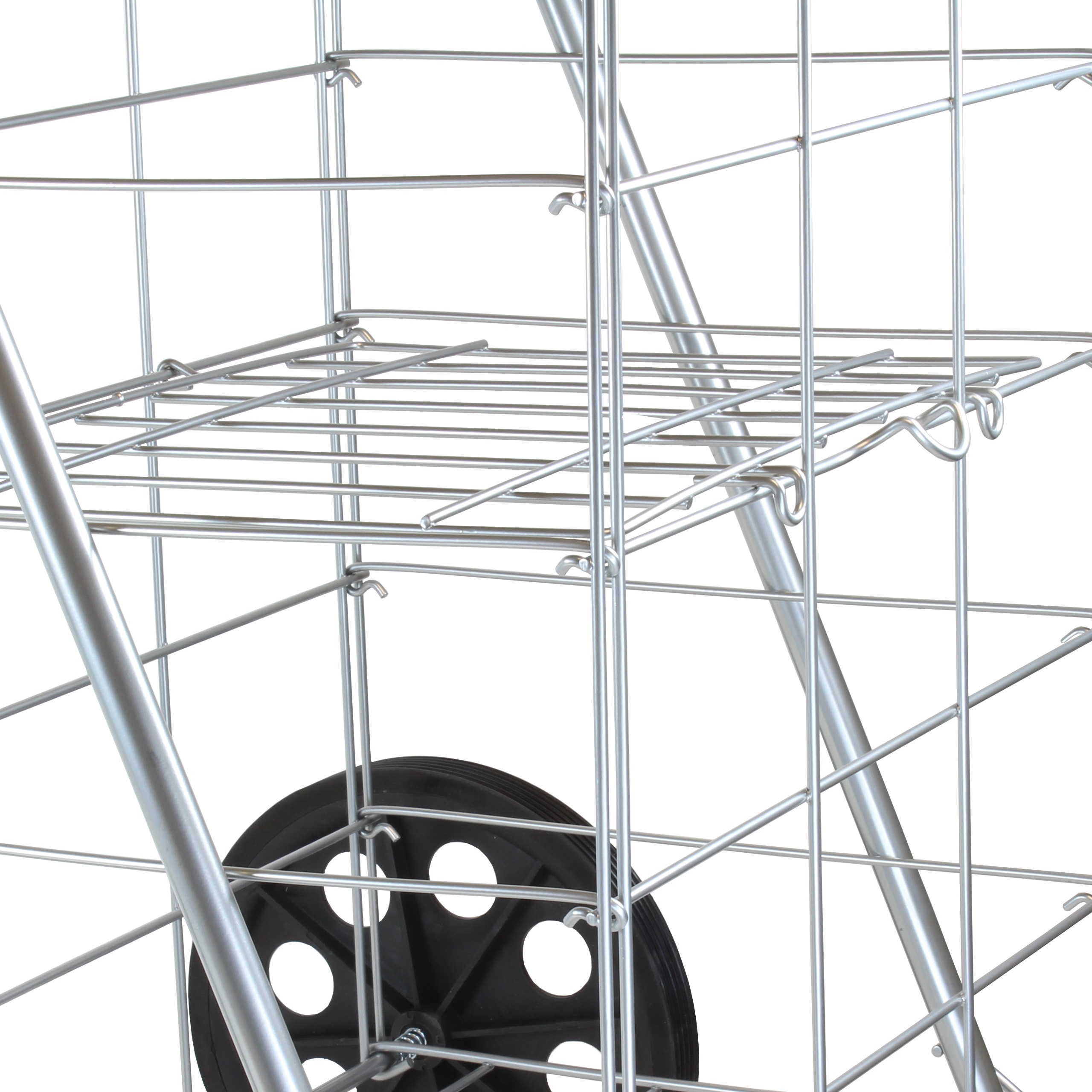 Helping Hand FQ3915D 2Wheel Folding Cart with Wheels and Shelf