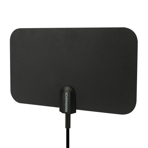 Magnavox MC337 Indoor Antenna with Built in 3.3ft Coaxial Cord in Black