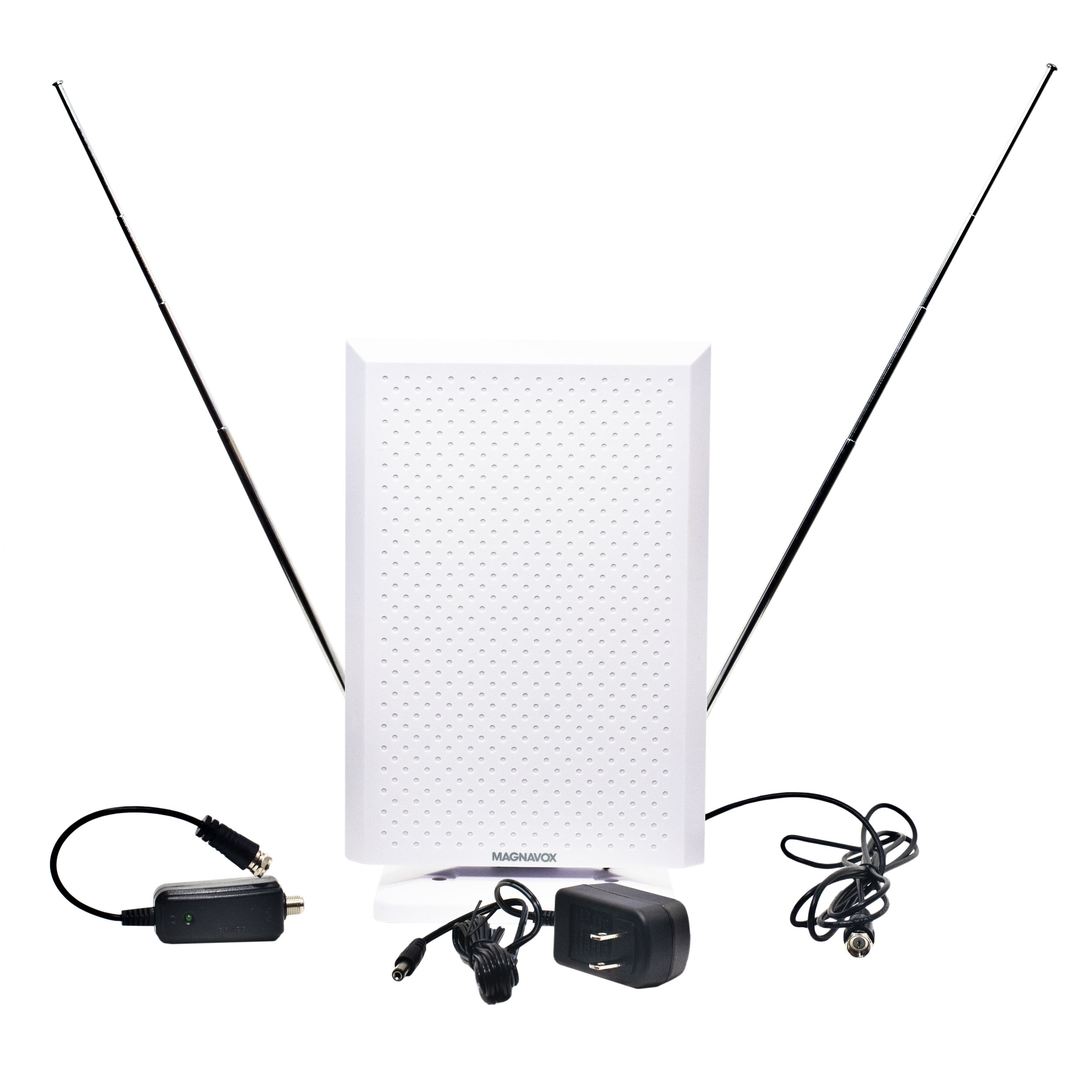 Magnavox MC347 Indoor Antenna with Amplifier with 6ft Coaxial Cord in