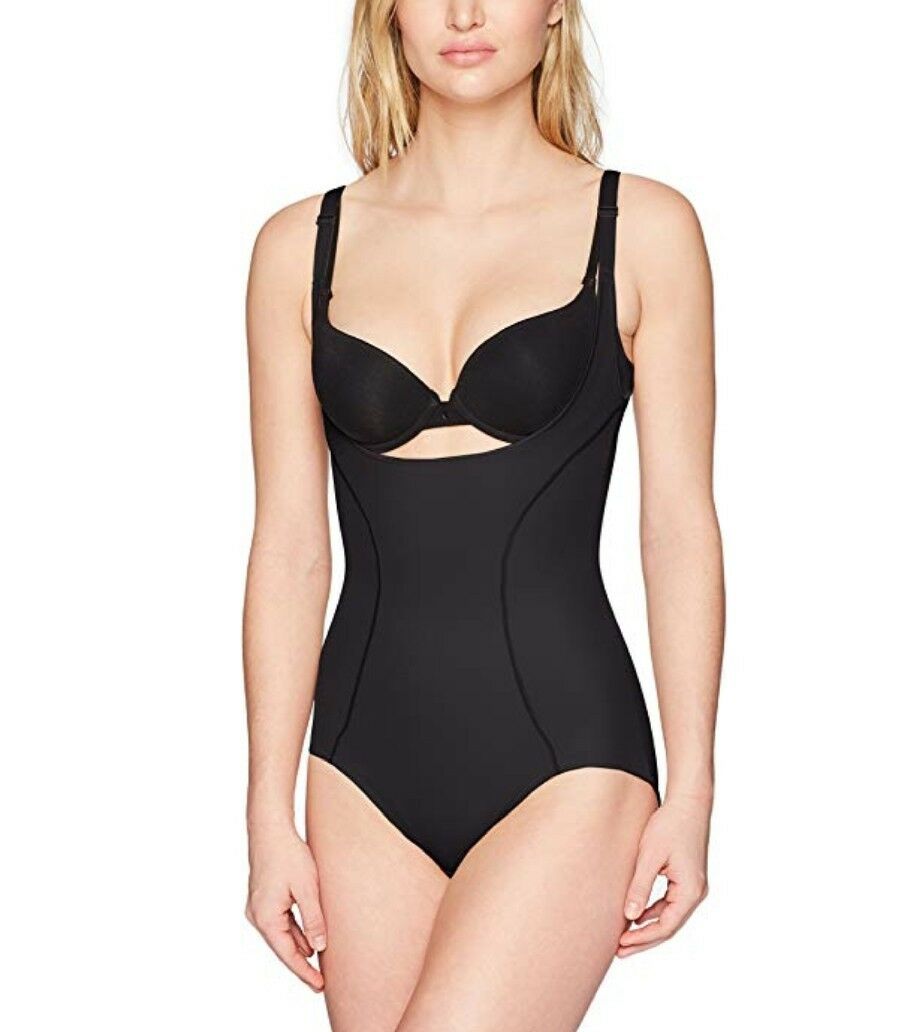 Maidenform Flexees Womens Ultimate Slimmer Body Briefer Medium black