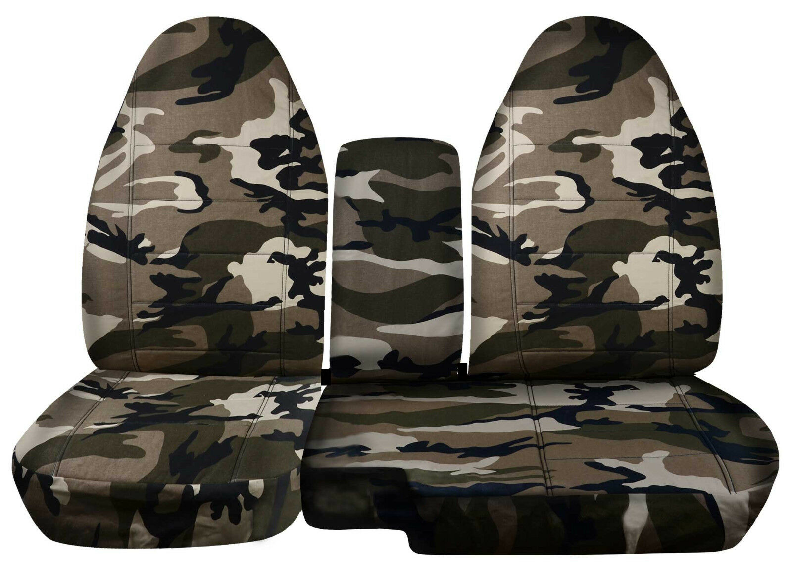 Fundas de diseño 60-40 espalda alta hechas para adaptarse a 04-12 Ranger / Elige tu camuflaje - Imagen 6 de 20