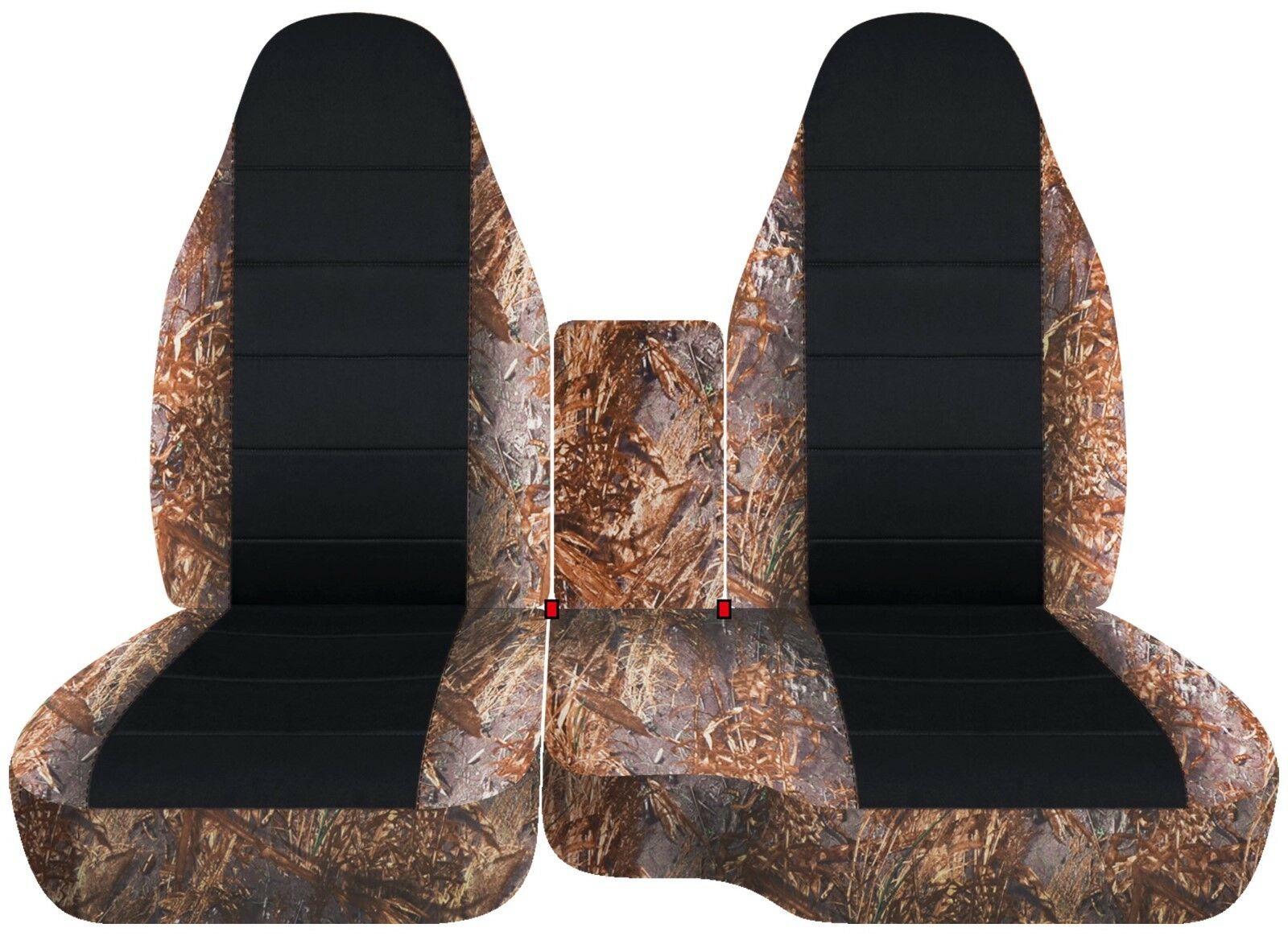 Designcovers For Ford Ranger 60-40 Front Seat Cover 1991-2012 Hawaiian Black - Picture 10 of 24