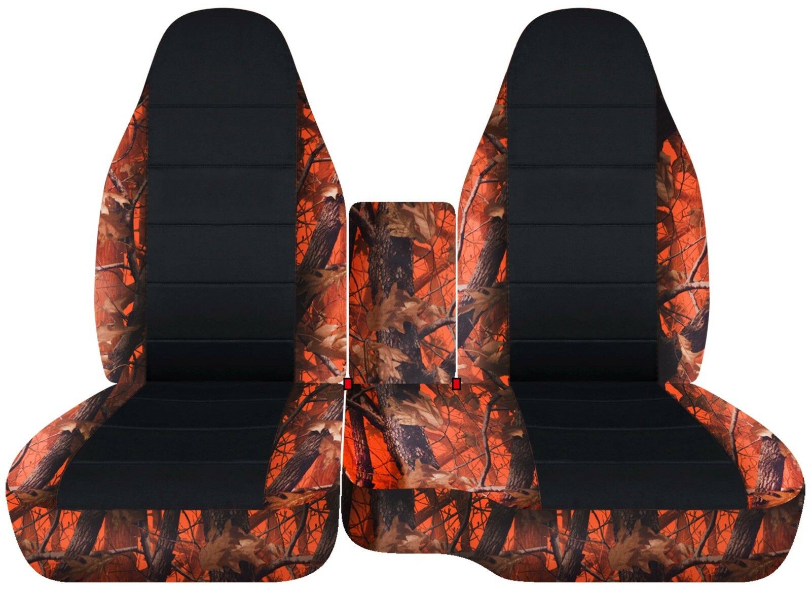 Designcovers For Ford Ranger 60-40 Front Seat Cover 1991-2012 Hawaiian Black - Picture 20 of 24