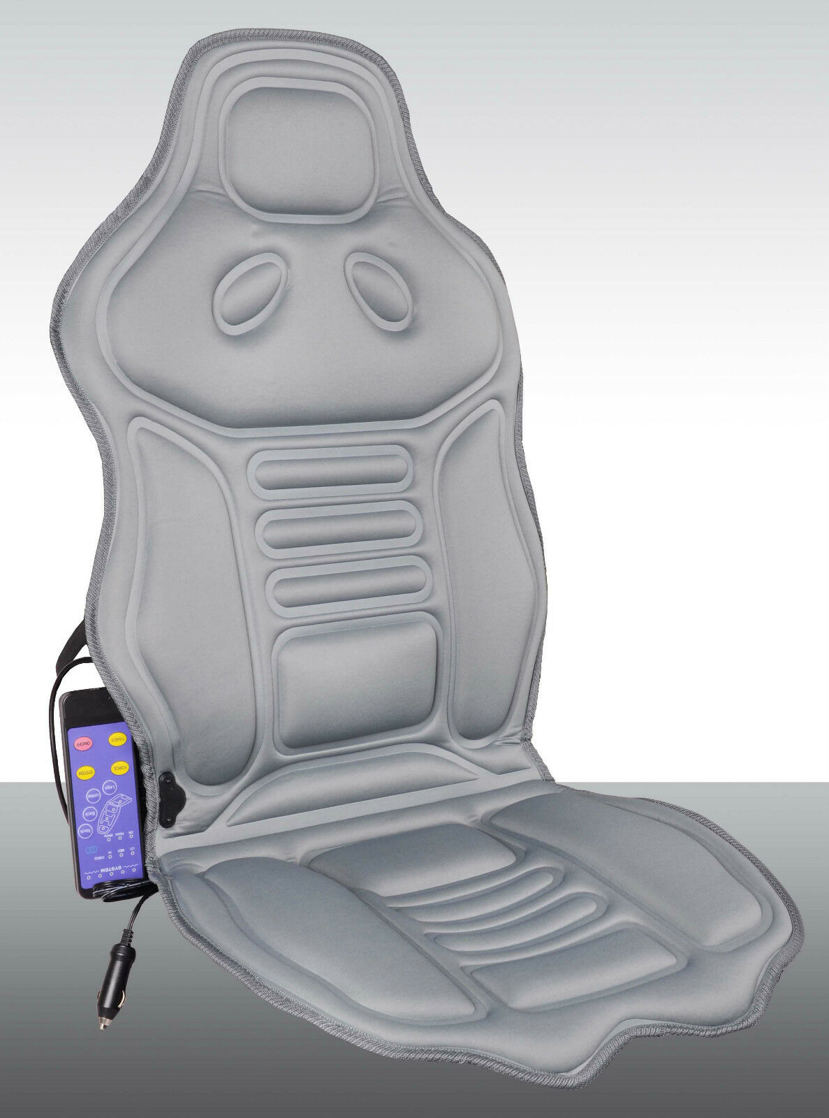 CC FOF Massage car seat cushion with 6 motors choose color black-tan or silver - Picture 4 of 7