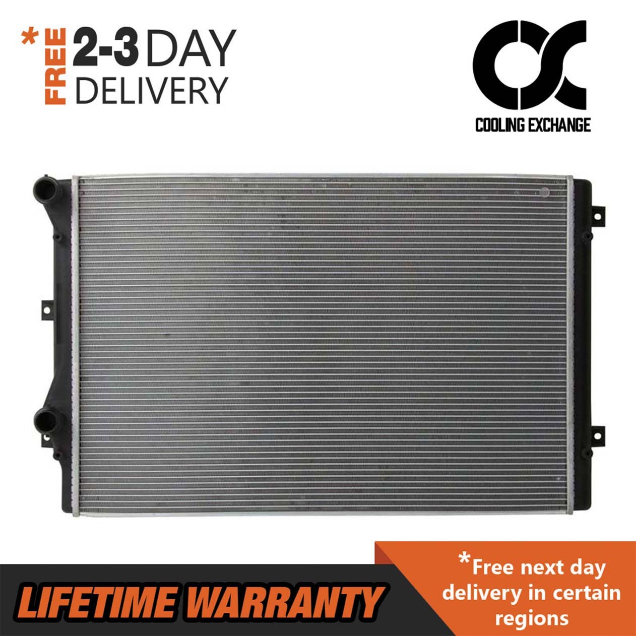 13212 Radiator for A3 TT Quatro Beetle Eos GTI Jetta Passat CC 1.4 1.8 2.0 L4