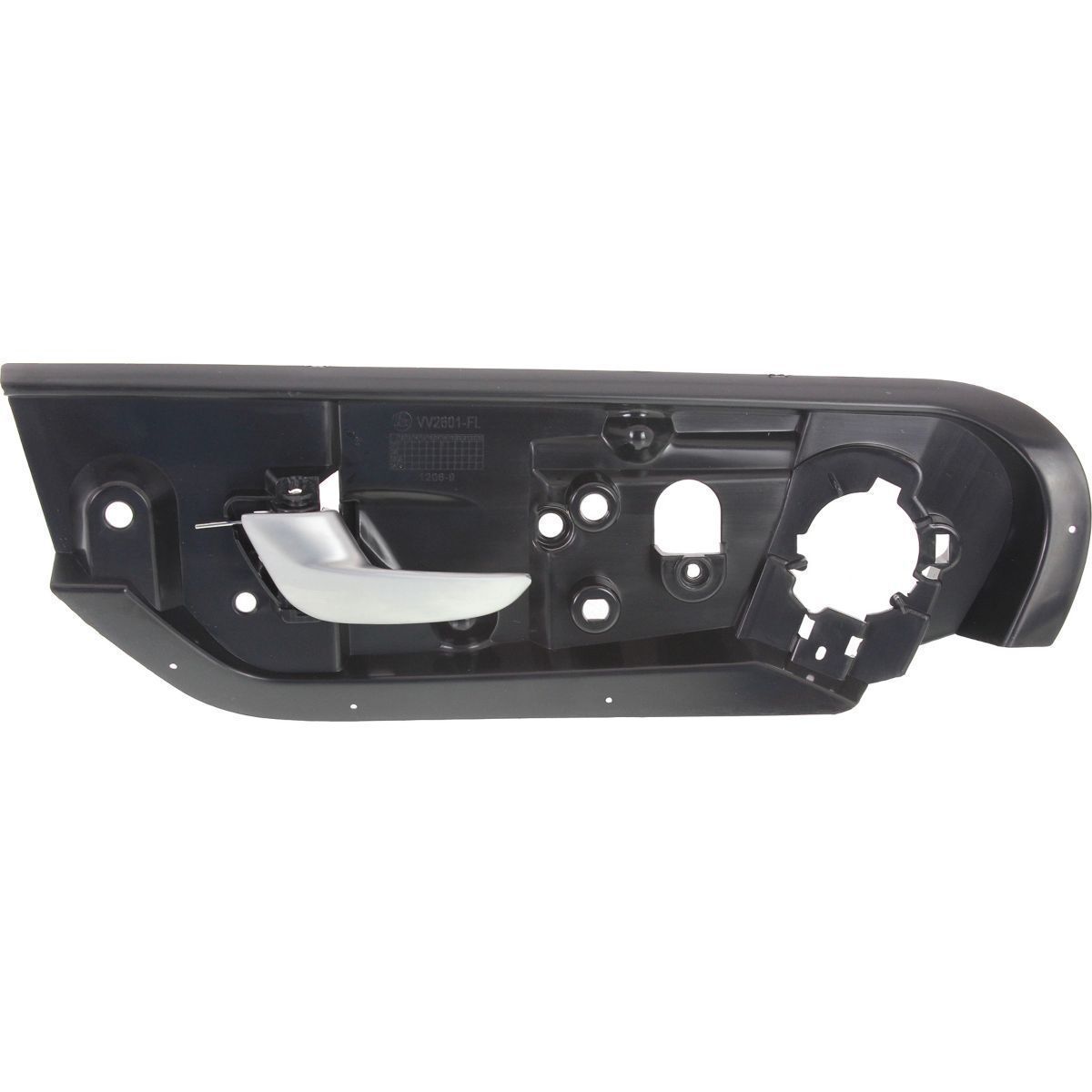 Front RH Side Interior Satin Chrome Black Housing Door Handle Fits Volvo V70 S60