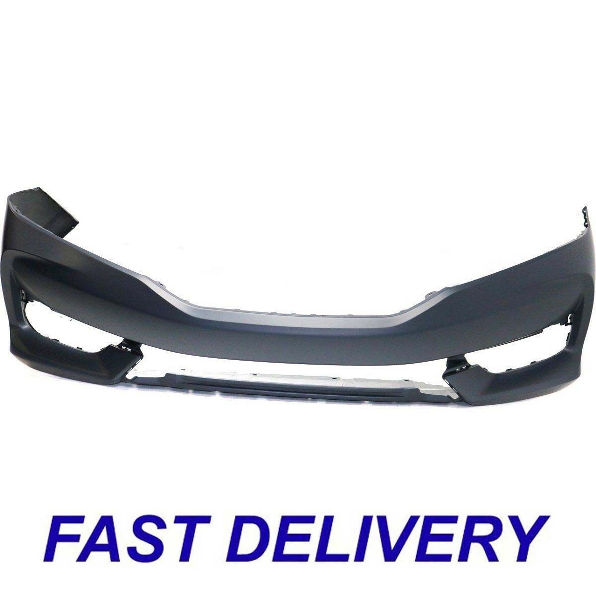 New Front Primed Bumper Cover Fits Honda Accord 71101T3LA50ZZ