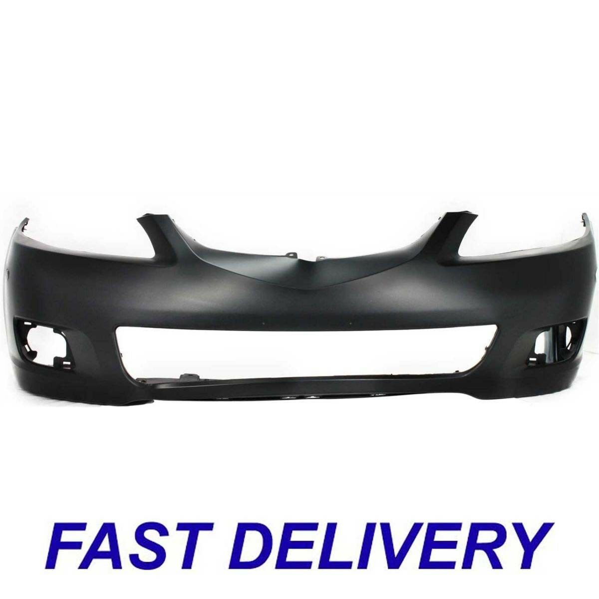 New Front Primered Bumper Cover Without Turbo Fits 2006-2008 Mazda