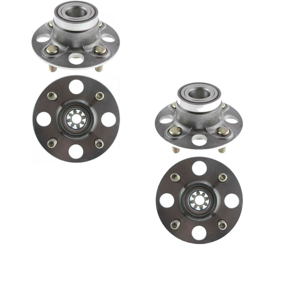 New Set of 2 LH And RH Side Rear Wheel Hub Assembly FWD Fits Honda