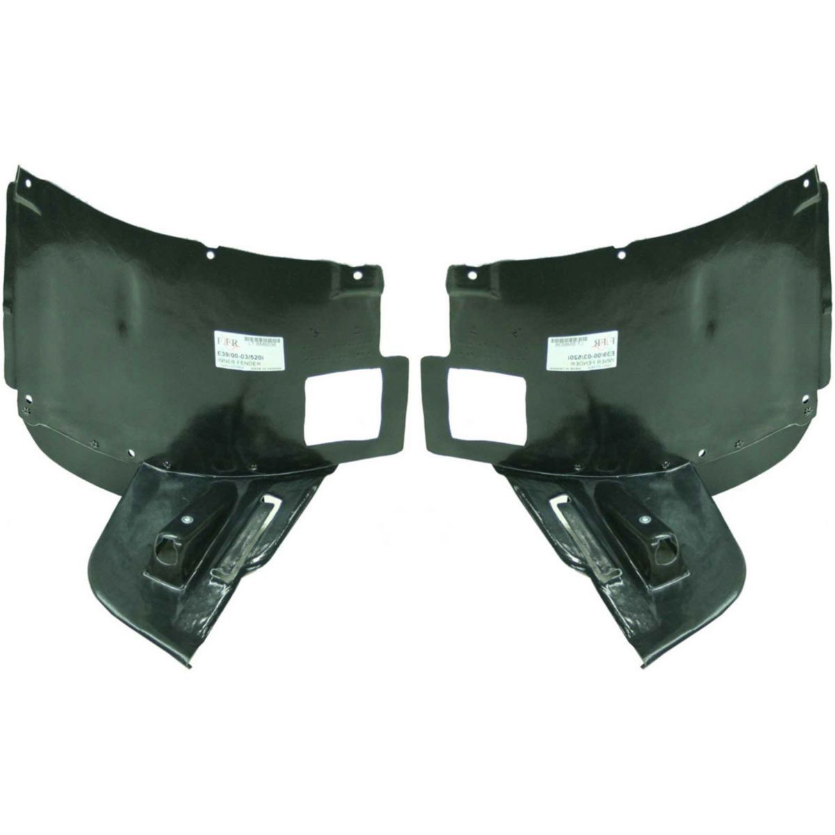 Inner Fender Front Set of 2 LH /& RH Side Fits 2001-2003 Acura CL