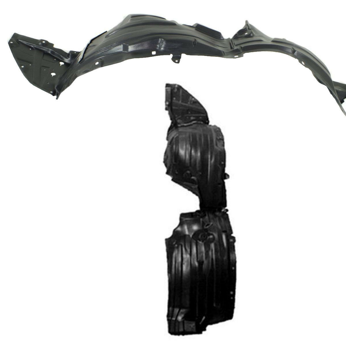 New Set of 2 LH & RH Side Front Inner Fender Splash Shield Liner Fits