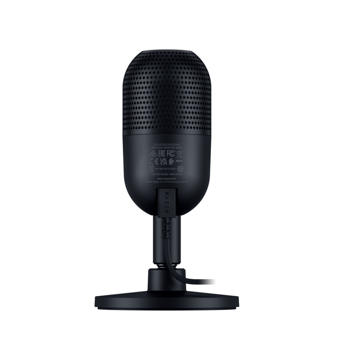 Razer Seiren V3 Mini USB マイク Razer Seiren V3 Mini Black - Ultra-Compact USB Microphone