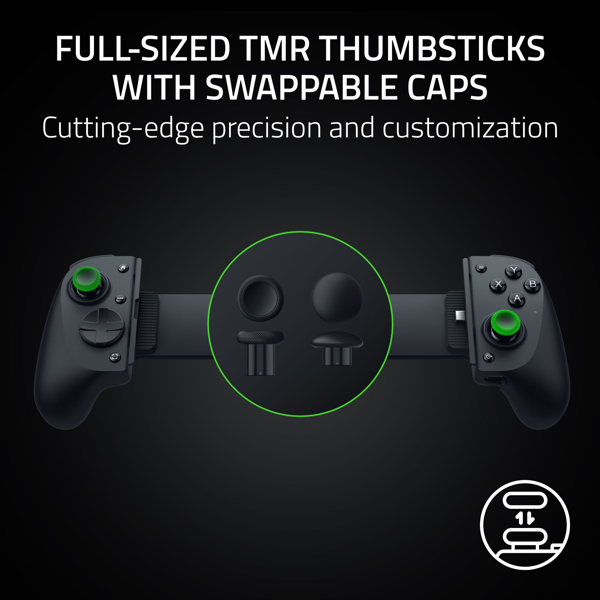 【美品】Razer Kishi V3 Pro XL ゲームコントローラー Razer Kishi V3 Pro XL Mobile Gaming Controller | Razer