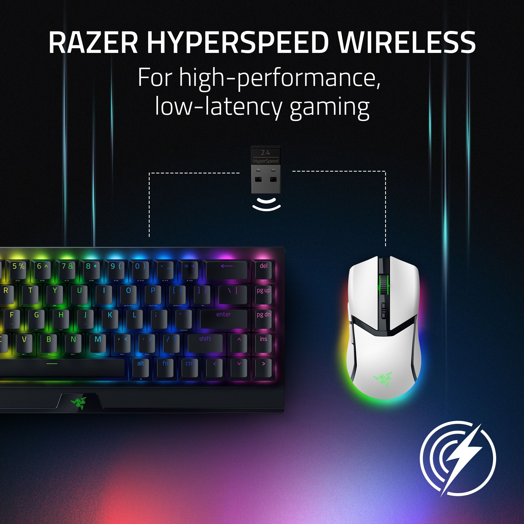 Razer Cobra Pro Lightweight Wireless Gaming Mouse - Black (RZ01