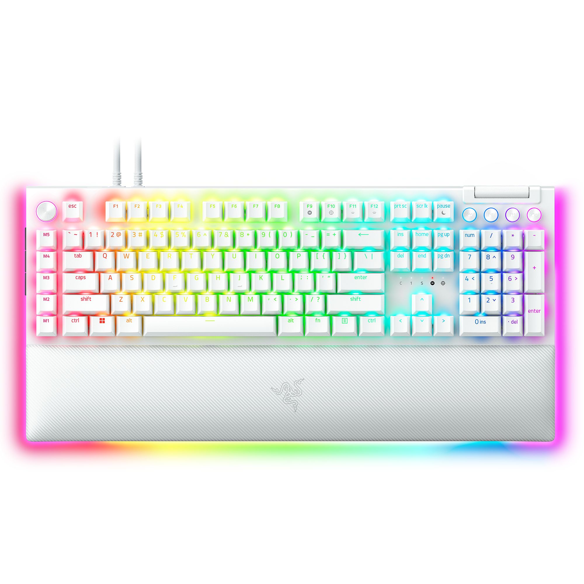 Razer BlackWidow V4 Pro Mechanische Gaming Tastatur mit Razer Chroma™ RGB Grün - Bild 1 von 8