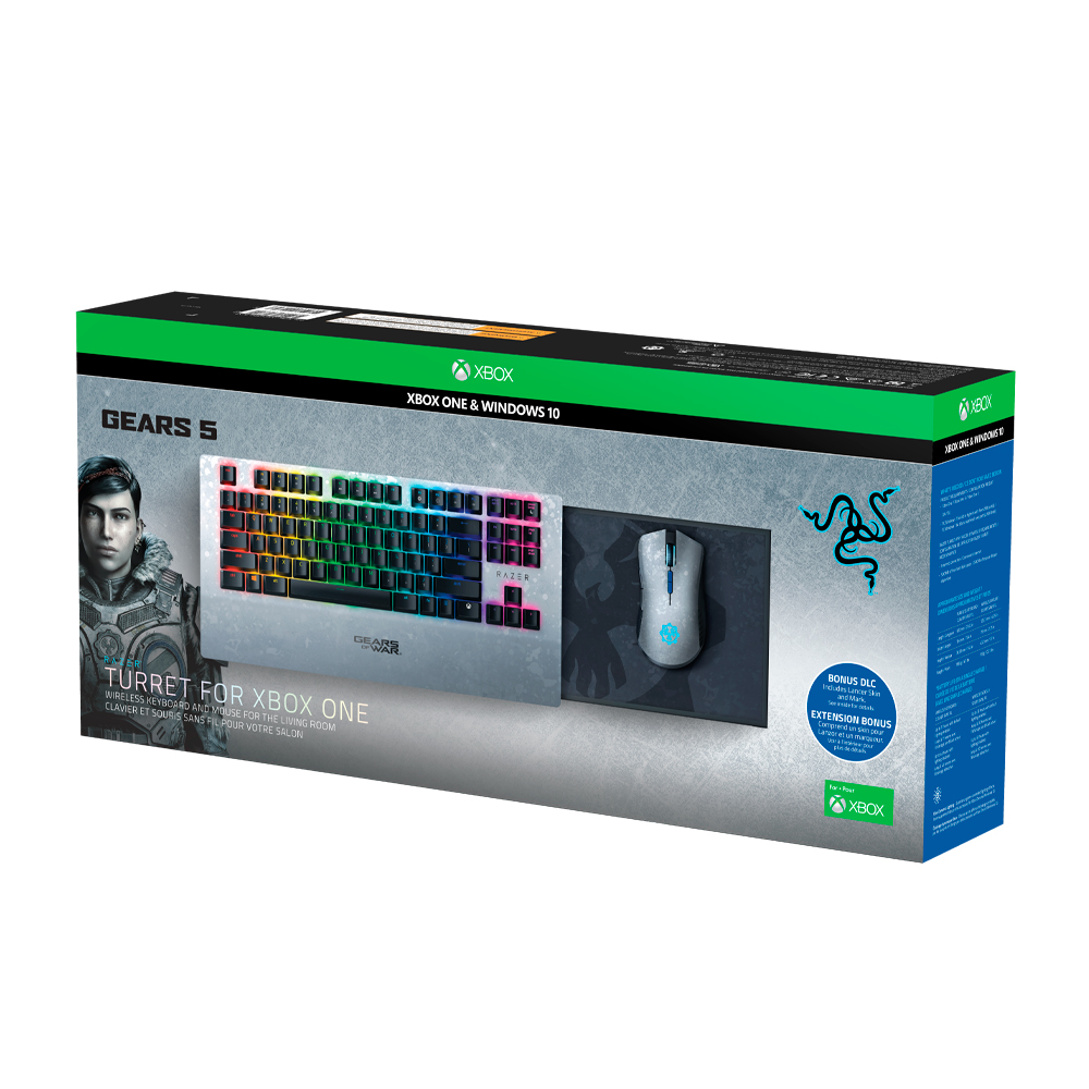 Razer Turret for Xbox One Gears 5 Edition Wireless Gaming Keyboard and