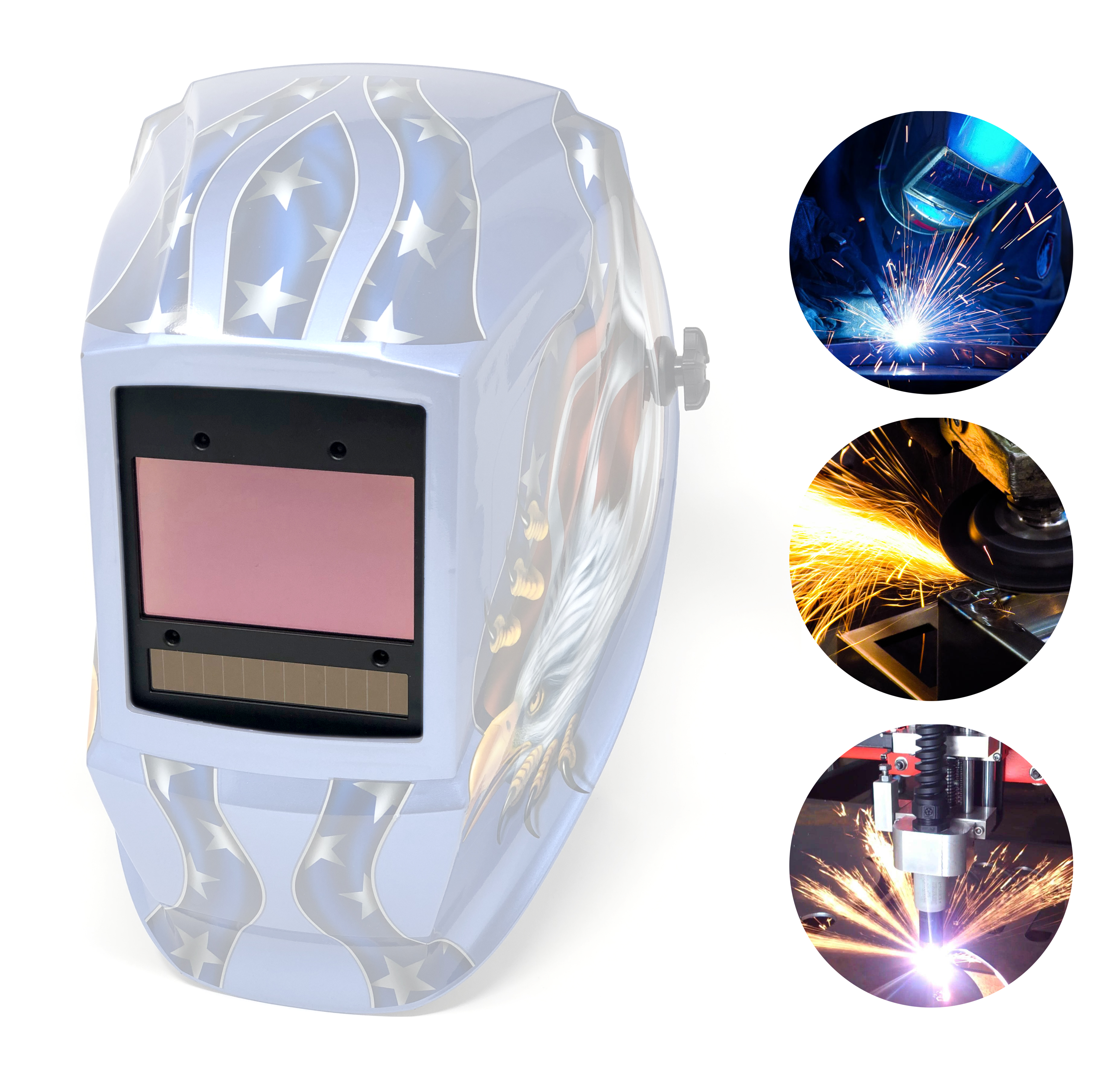 Digital AutoDarkening Welding Lens Compatible with