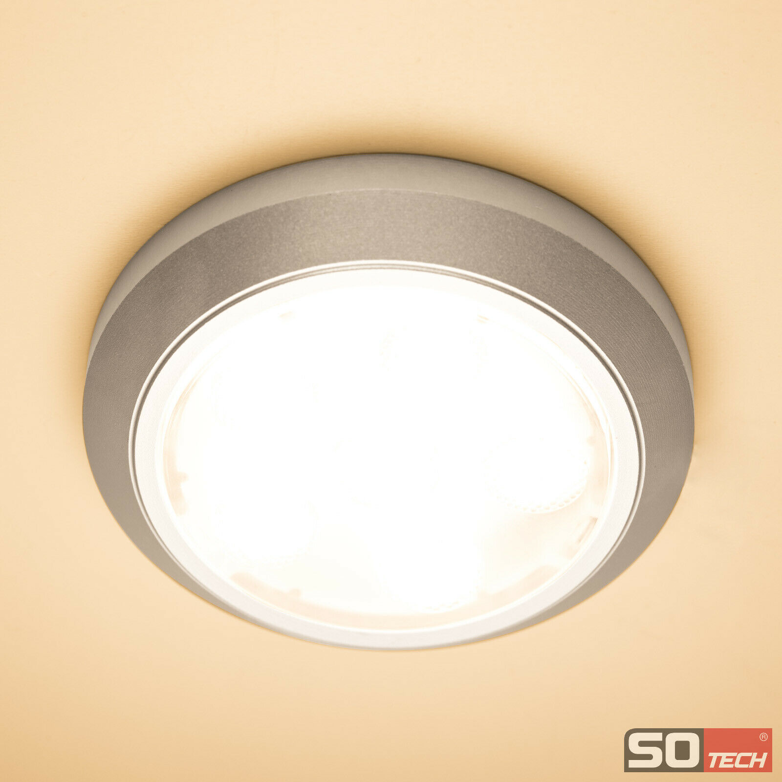 SO-TECH® LED Aufbauleuchte ABILA Ø 60 mm Büroleuchte Schrankleuchte Unterbau - Bild 7 von 7