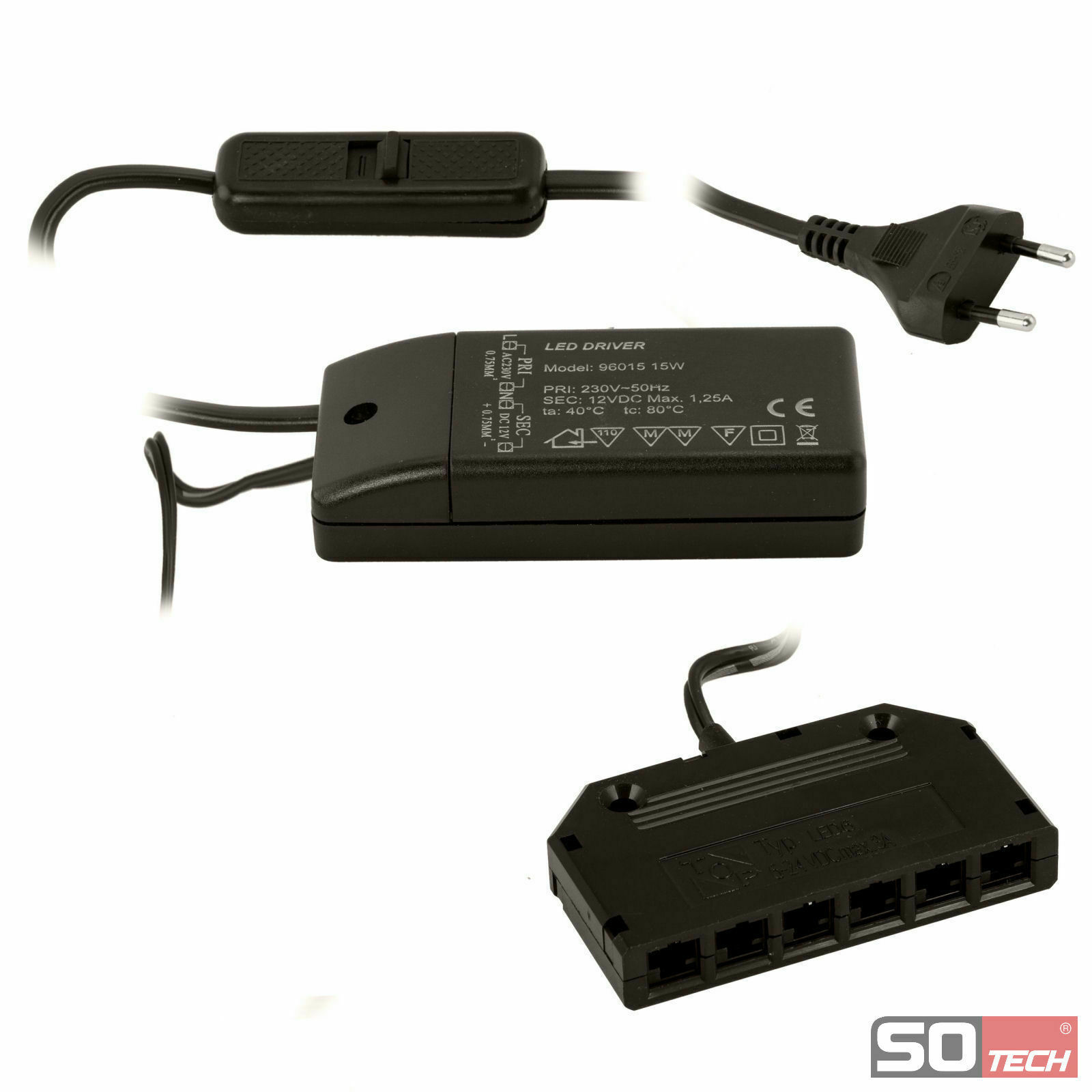 LED Aufbauleuchte 370 mm Schrankleuchte Schrankbeleuchtung Vitrinenbeleuchtung - Bild 8 von 11