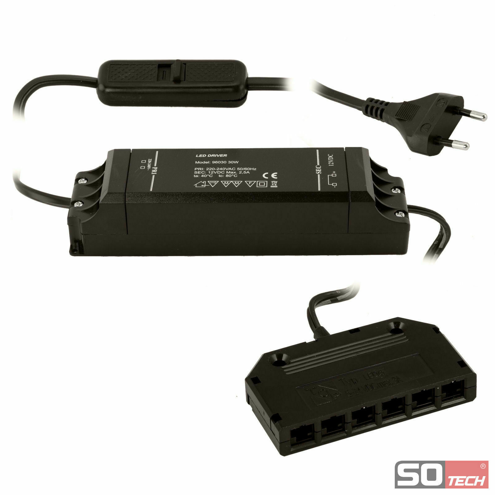 LED Aufbauleuchte 370 mm Schrankleuchte Schrankbeleuchtung Vitrinenbeleuchtung - Bild 9 von 11