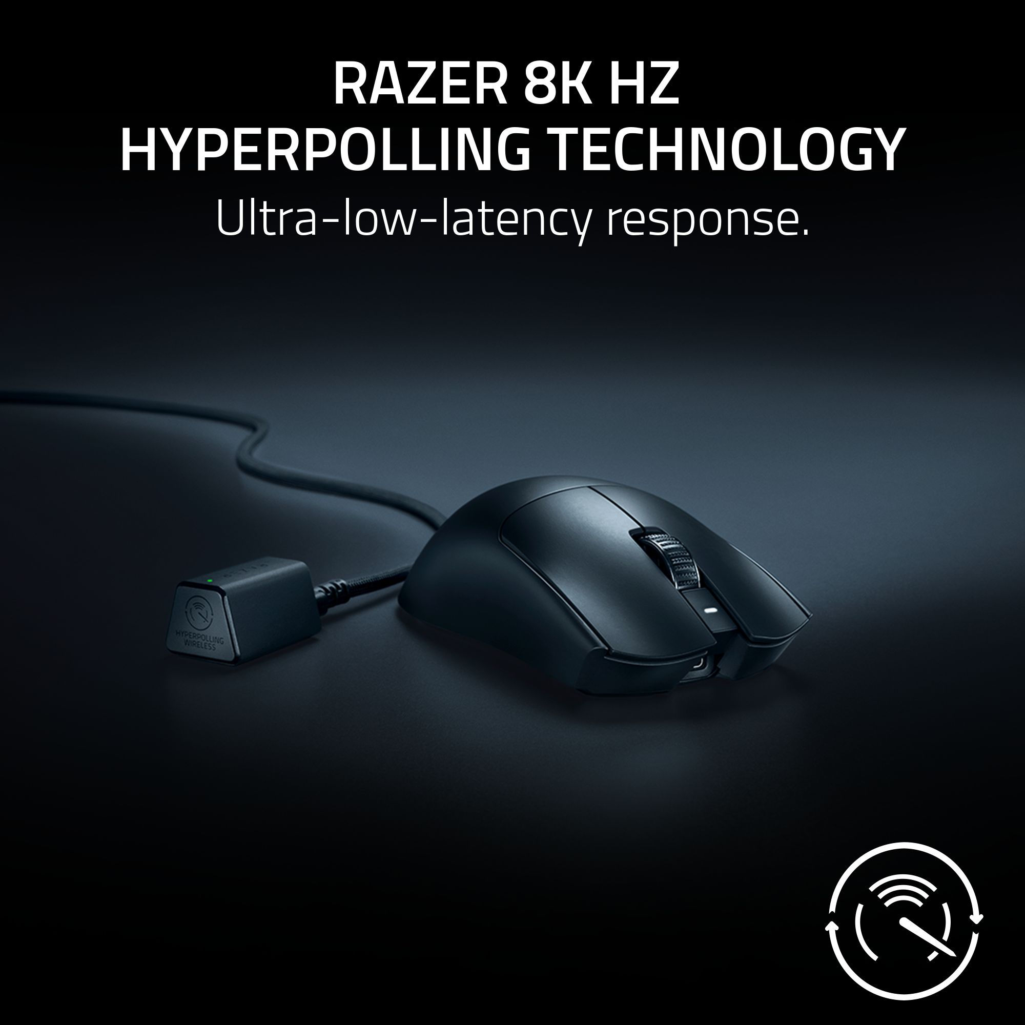 Razer Viper V3 Pro - Ultraleichte kabellose Esports Gaming Maus schwarz - Bild 5 von 8