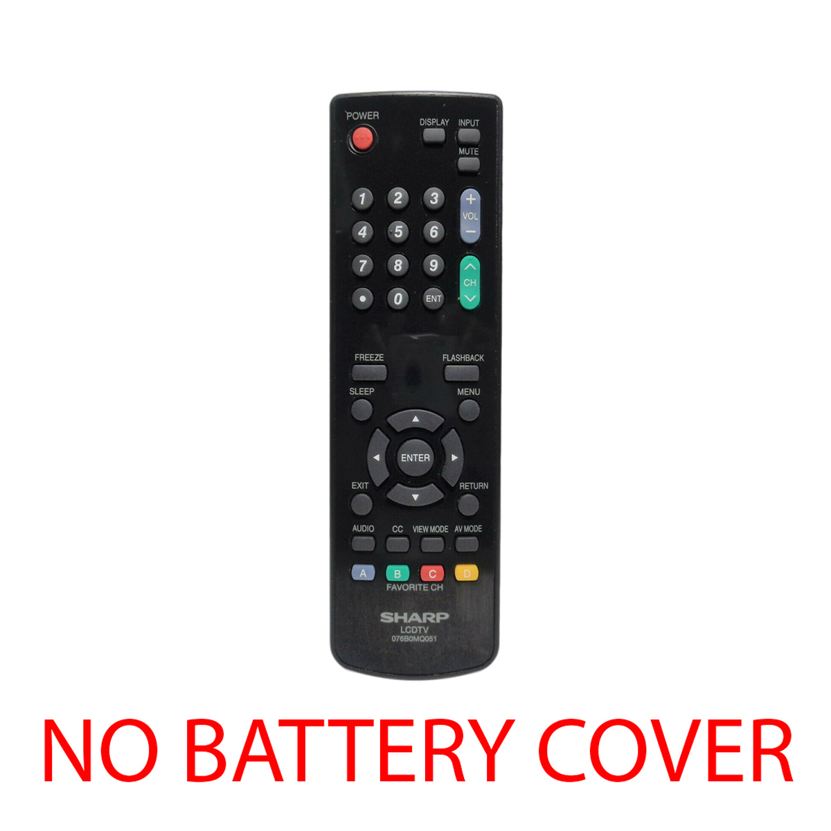 Original Sharp TV Remote Control for 076B0MQ051 (No Cover) eBay