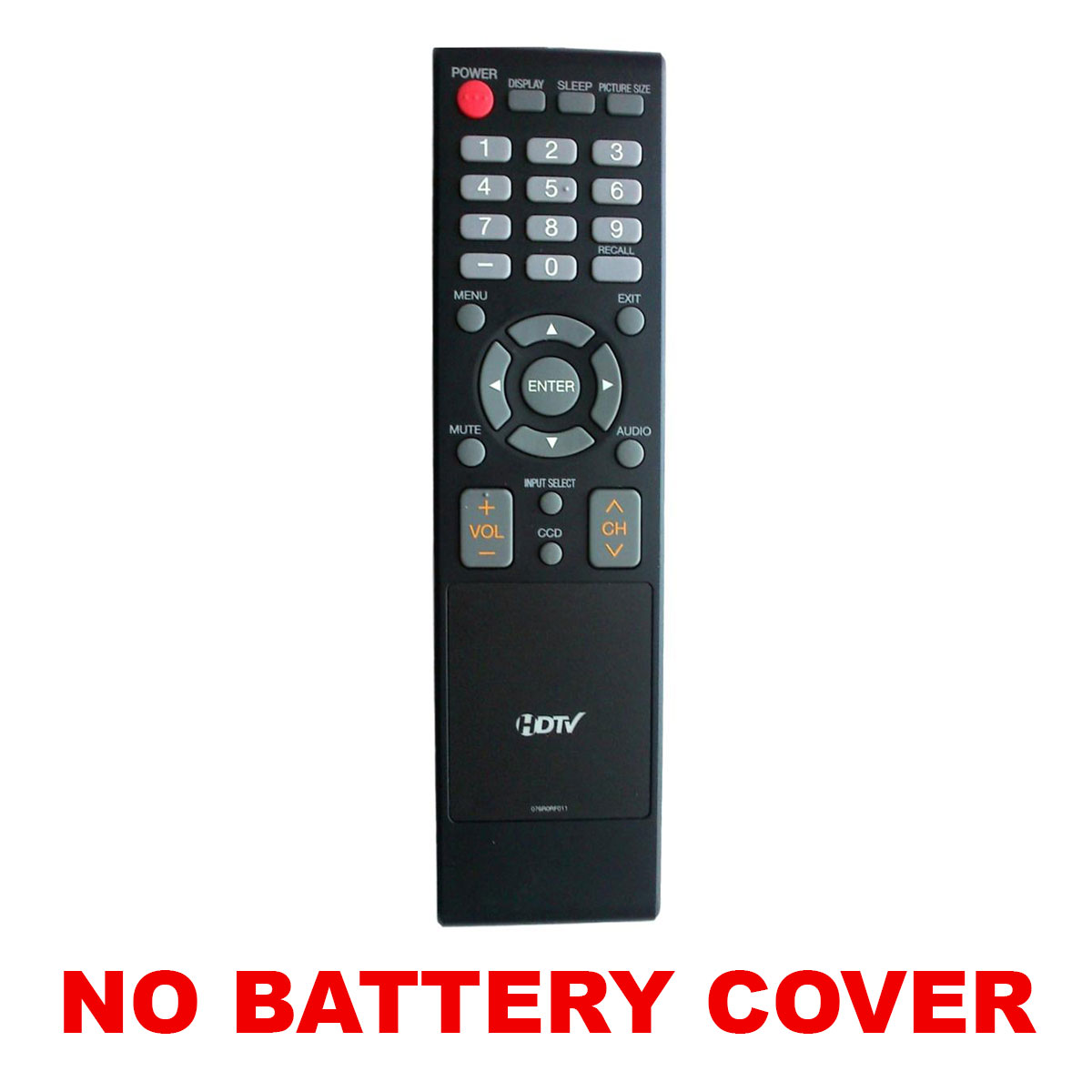 Original Sansui Remote Control for 076R0RF011 TV (No Cover) eBay