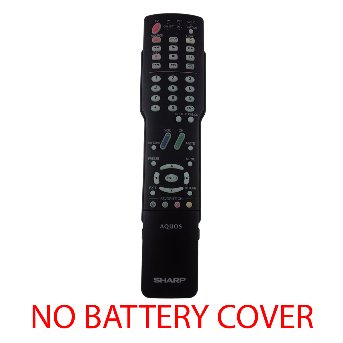 OEM Sharp Aquos TV Remote Control for GA416WJSB (No Cover) eBay
