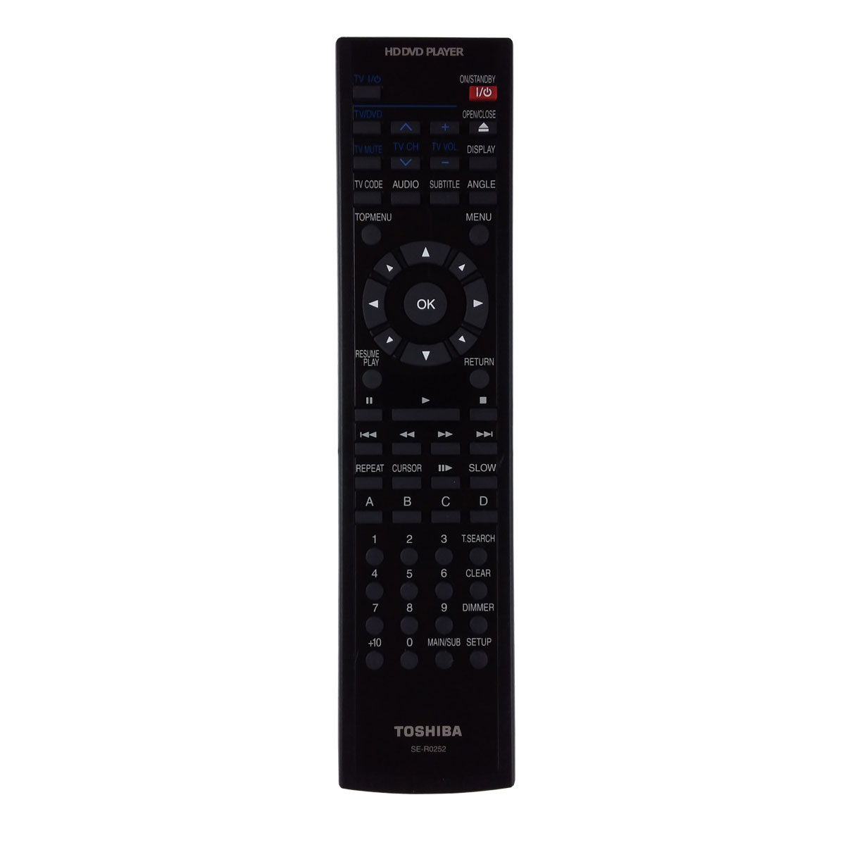OEM Remote Control For Toshiba DVD Players SER0252 eBay