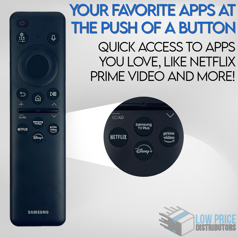 Genuine Samsung TM2365E Solar Voice Remote | Q60C Q70C Q80C S90C