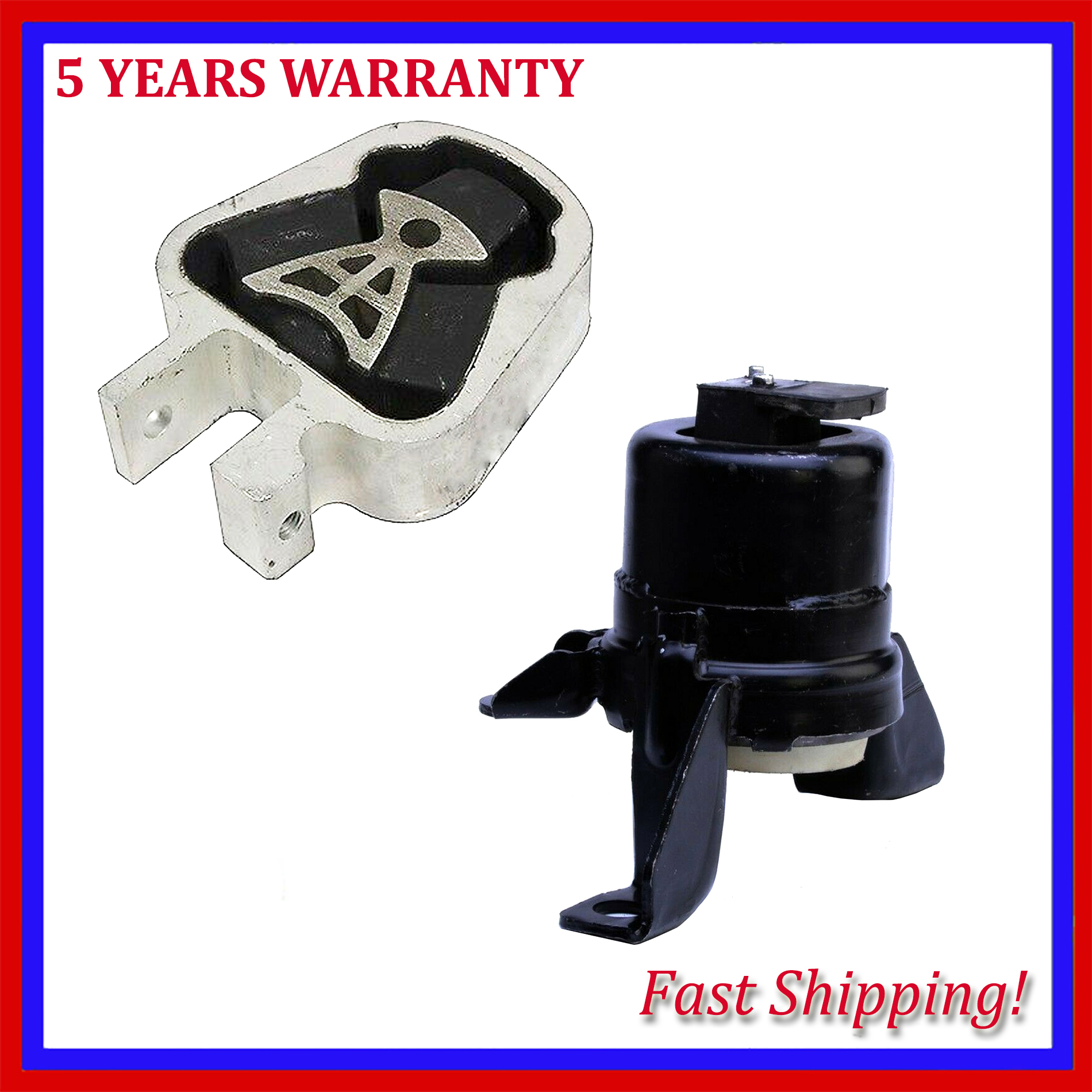 For Ford Fusion 20132017 2.5L Engine Motor Mount Set Front & Torque