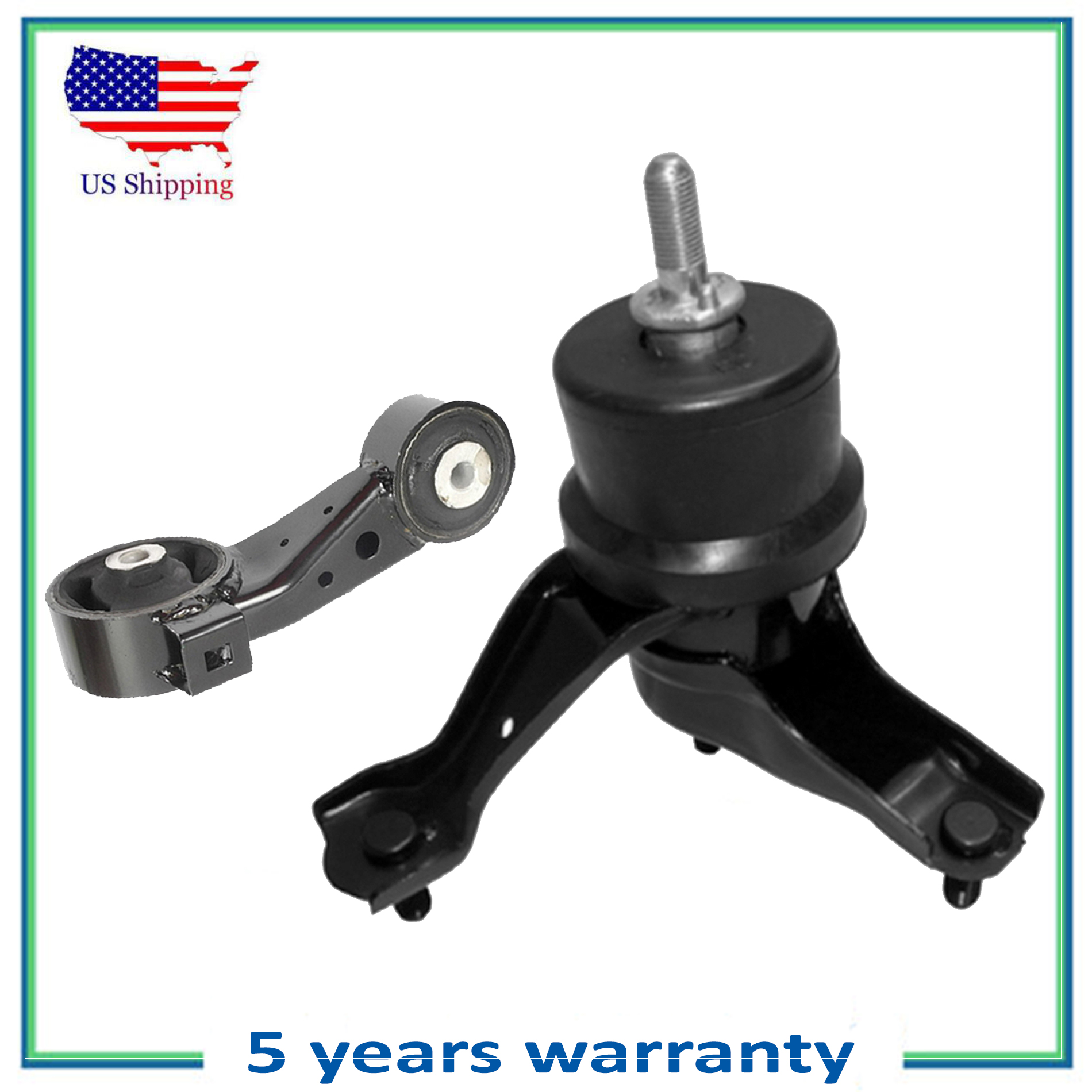 2PCS Motor & Torque Strut Mount For 0406 Toyota Camry Lexus ES330 3.3L