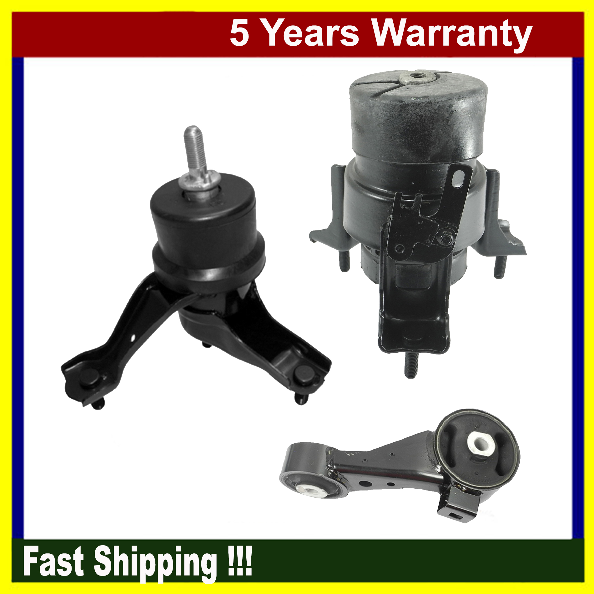 Engine Motor & Torque Strut Mount For Lexus ES330 Toyota Camry 0406 3