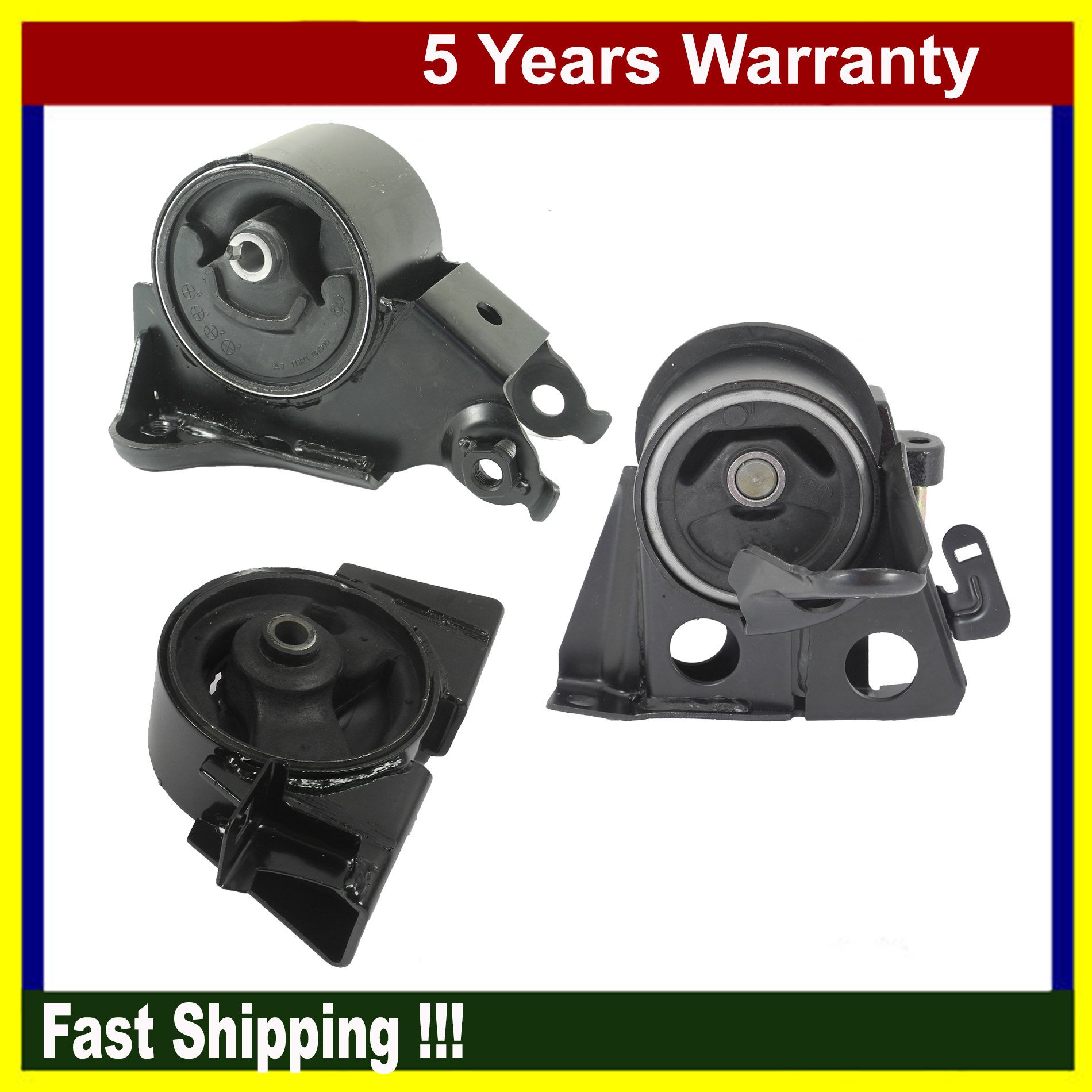 Engine Motor & Trans Mount For Nissan XTrail 2.5L 20052006 7333 7335