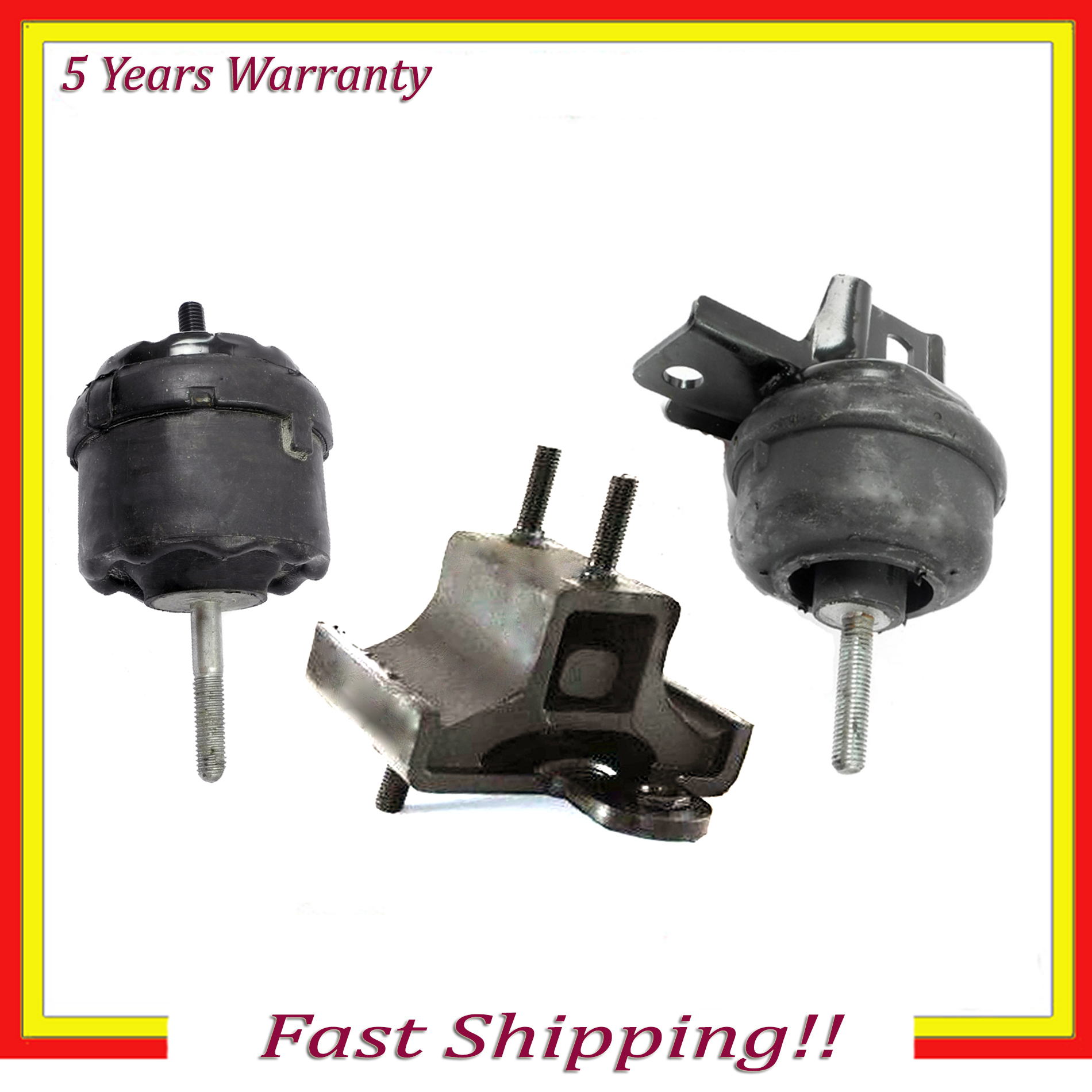 Engine Motor & Trans Mount For 0005 Buick LeSabre Pontiac Bonneville 3