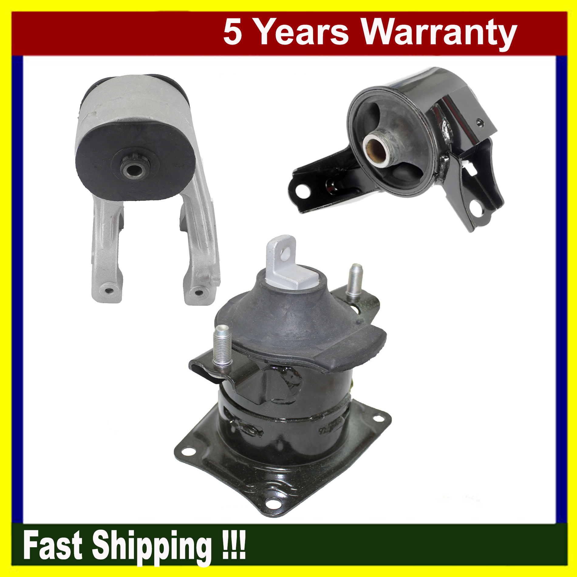 Engine Motor Mount For Honda Odyssey 3.5L LX EX 20082010 4554 4587