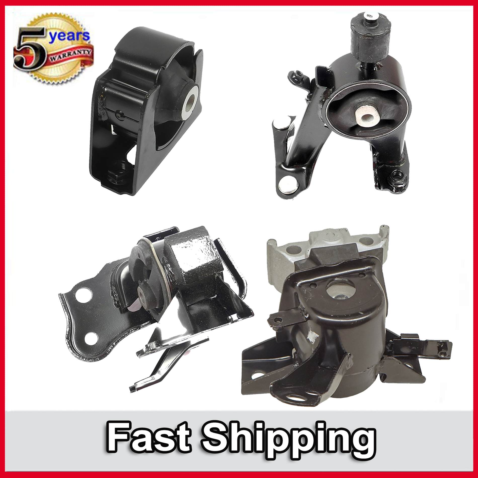 Automotive Motor Mounts 4PC MOTOR MOUNT FOR 20082015 SCION xB 2.4L AUTO FAST FREE SHIPPING