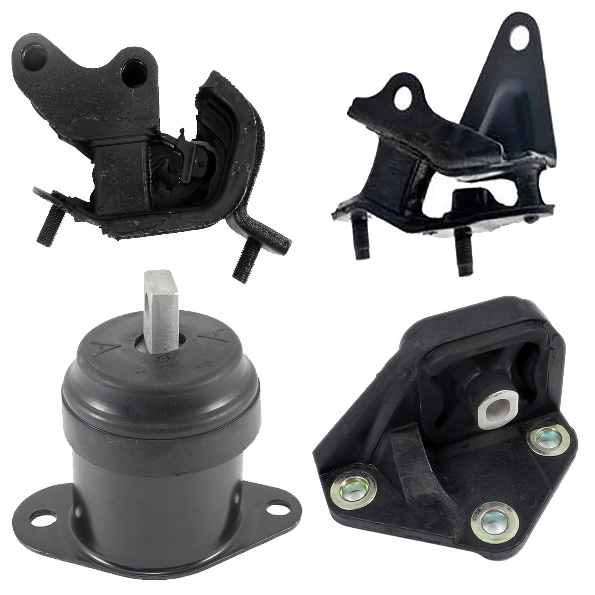 M4116 Fits 0307 Honda Accord 2.4L MANUAL Engine Motor & Trans Mount