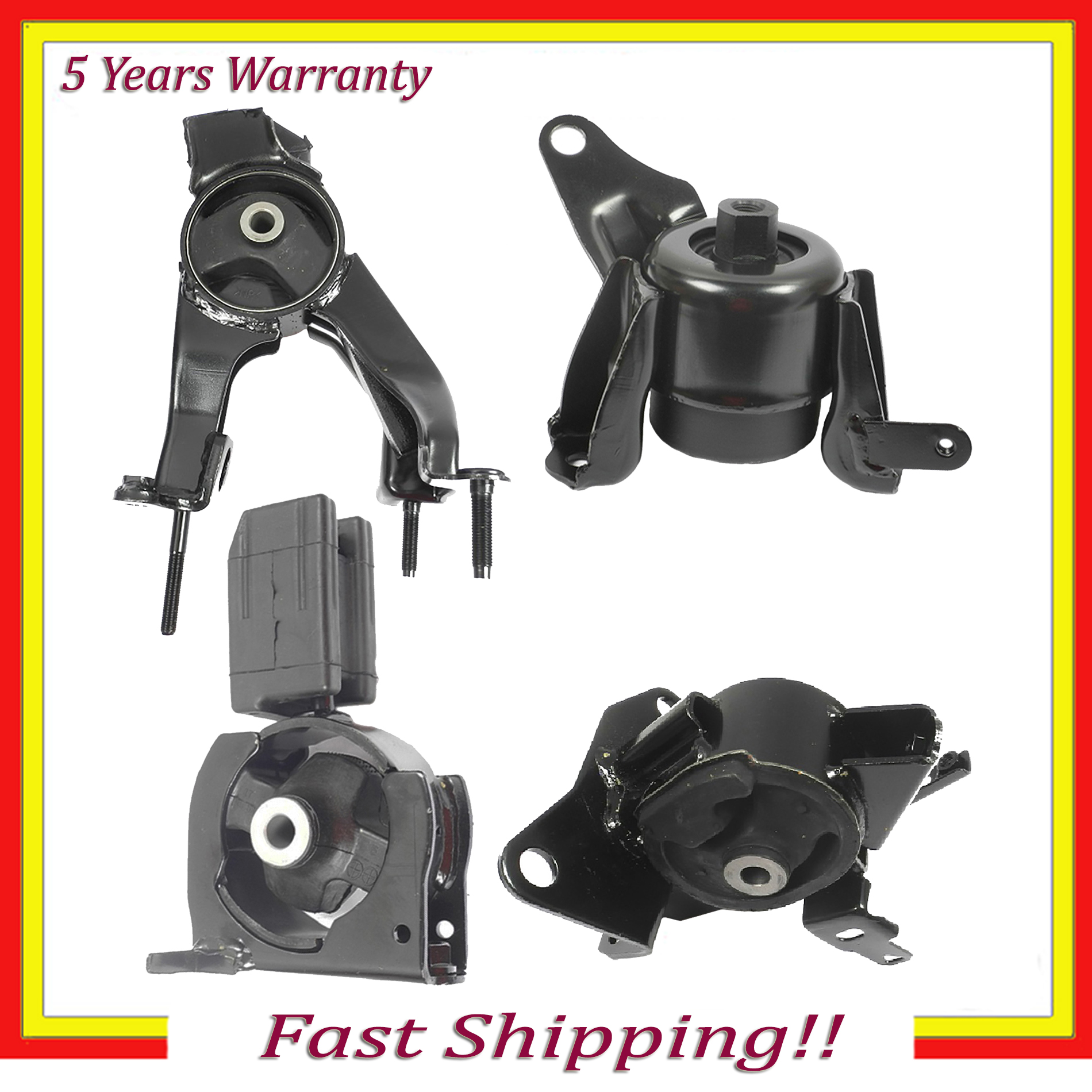 Engine Motor & Automatic Transmission Mount For 20052010 Scion tC 2.4L