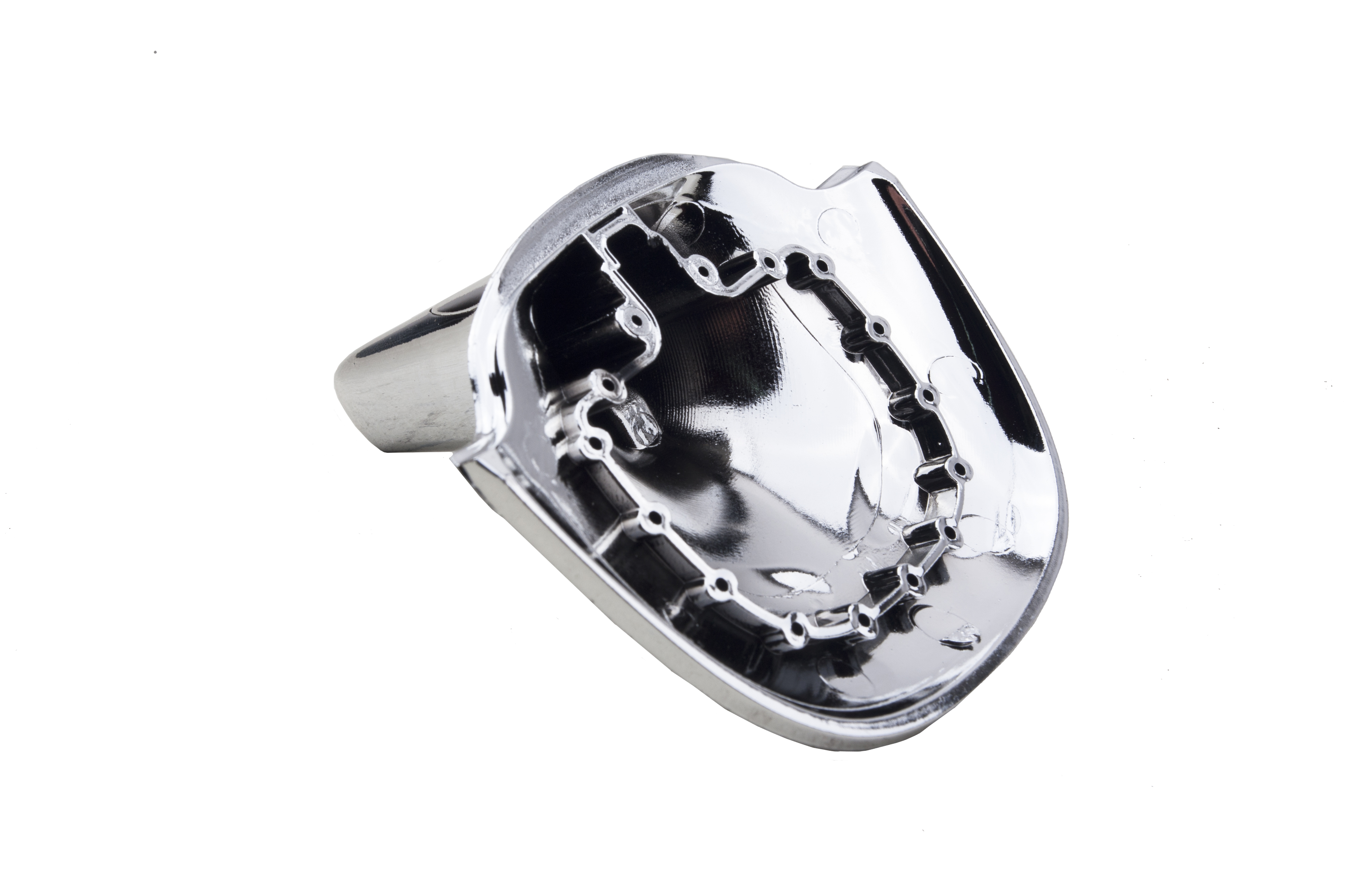 MotorKing Chrome Roof GPS Radio Antenna Cover For Mercedes W220 S-Class (97-06)